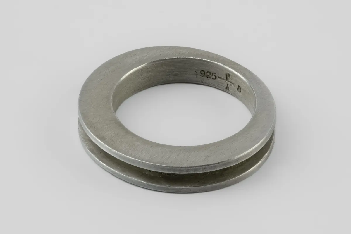 Crescent Channel Ring (4mm, DA) sold by Parts of Four