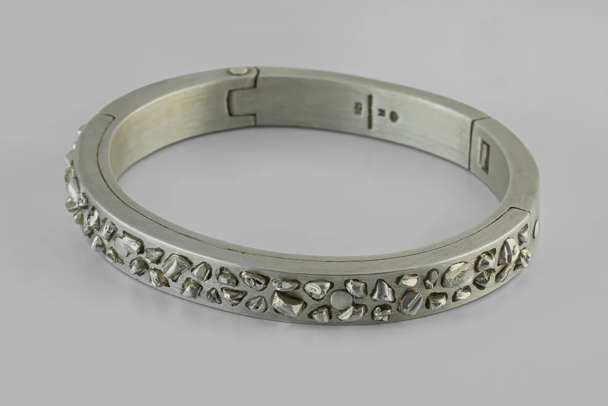 Sistema Bracelet v2 (Mega Pavé, Silver Fragment, 9mm, MA) sold by Parts of Four