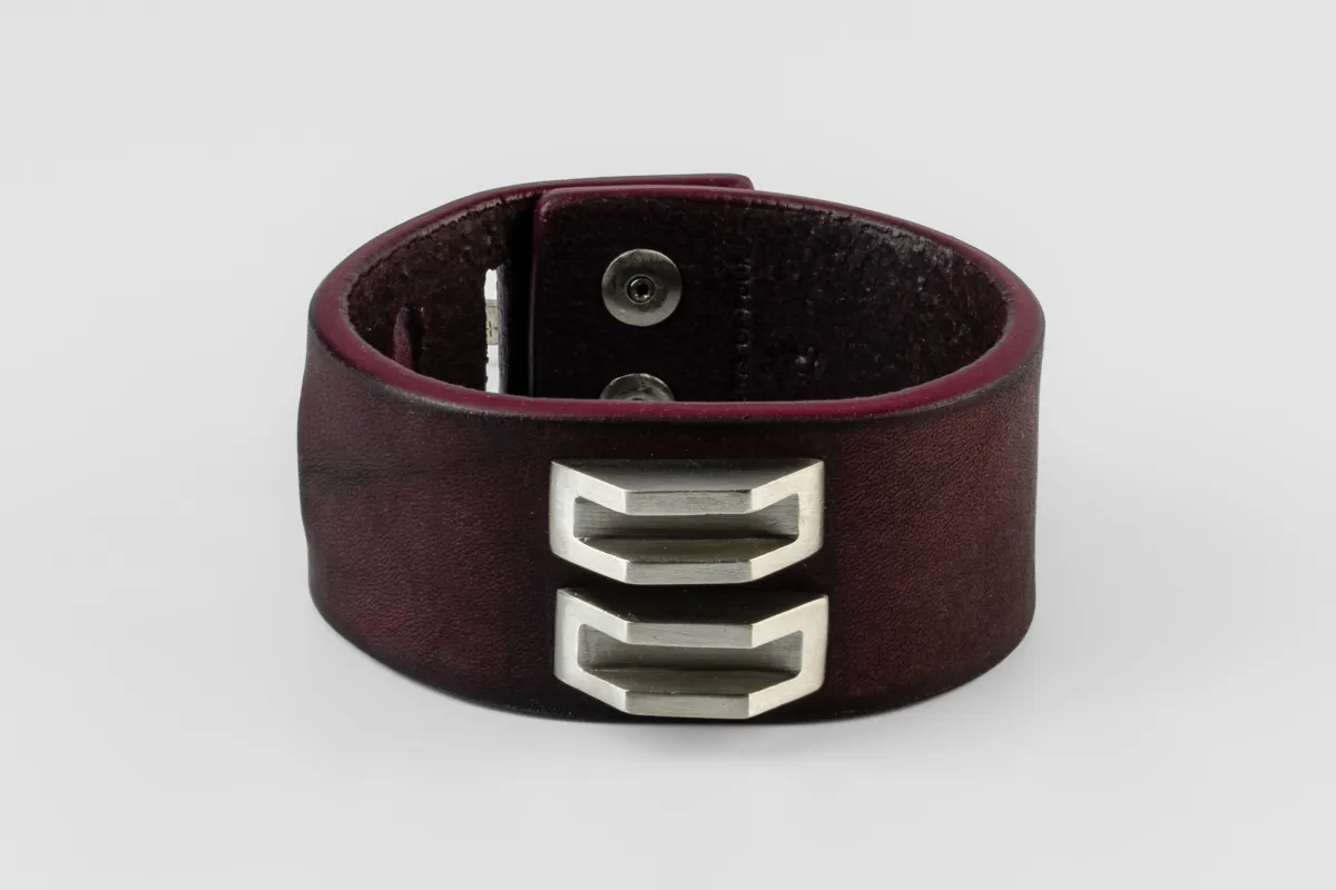 Restraint Charm Bracelet (Inverted Pyramid Studs, 30mm, WIN+Z) made by Parts of Four