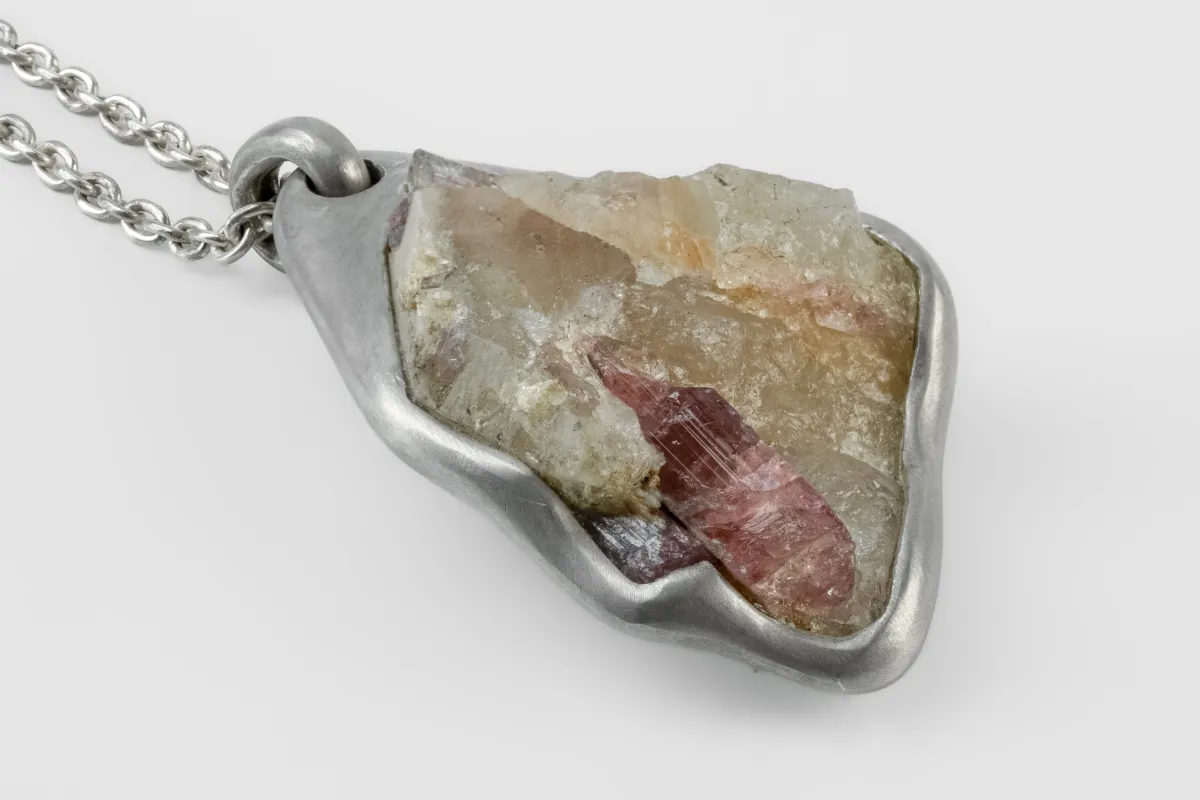 Halos Necklace (Rubellite, DA+RBL) sold by Parts of Four