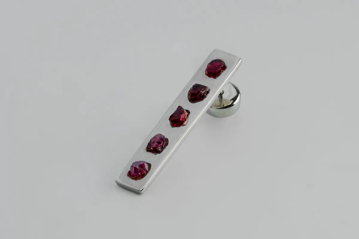 Plate Earring (5-Setting, 34mm, PA+SPL) sold by Parts of Four