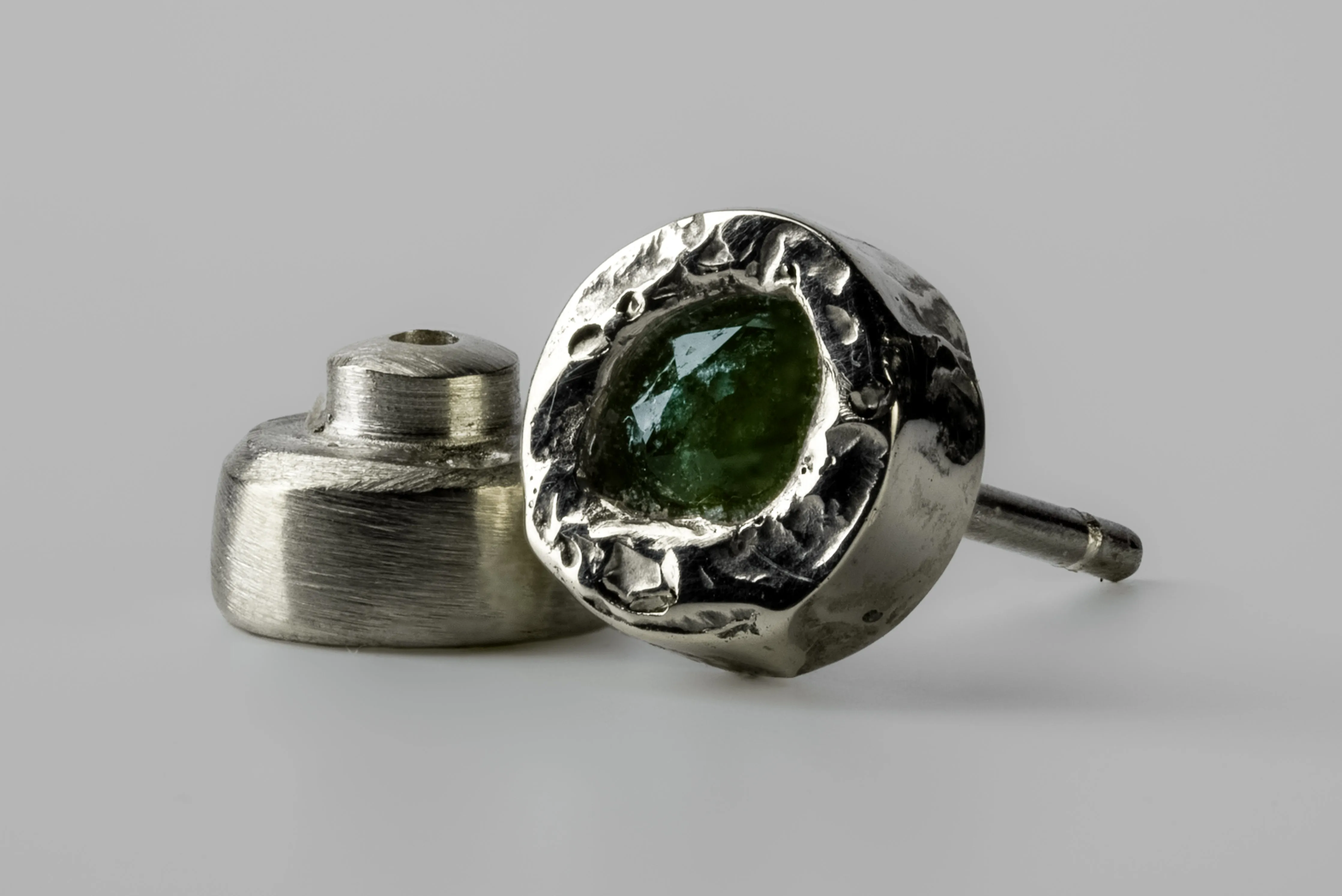 Stud Earring (Fuse, 0.2 CT, Emerald, MA10KW+EMER) sold by Parts of Four