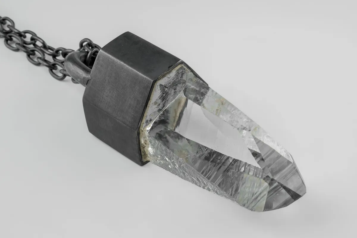 Talisman Necklace (Lemurian Quartz, KA+LEM) sold by Parts of Four