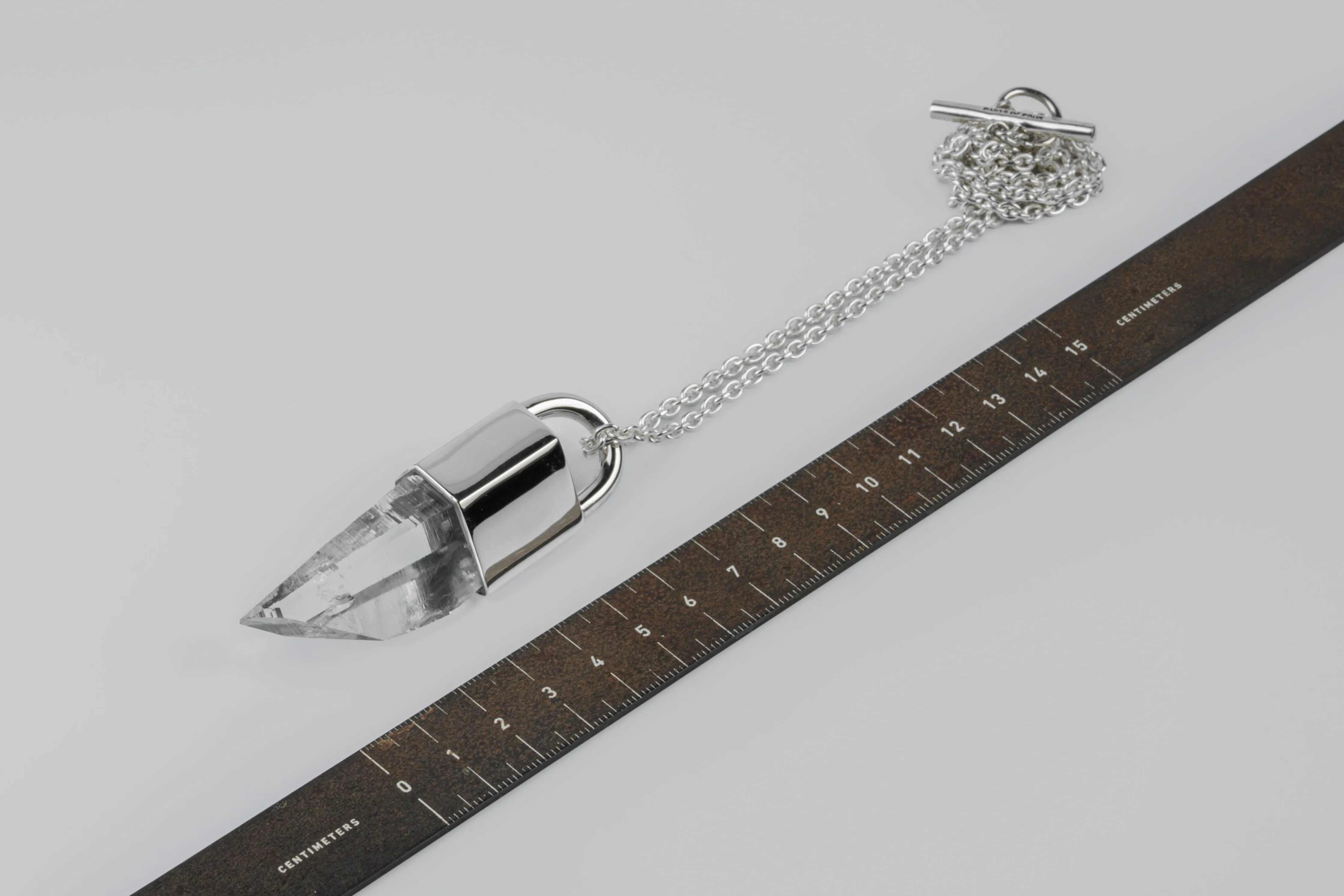 Talisman Necklace (Lemurian Quartz, PA+LEM) sold by Parts of Four product image thumbnail 5