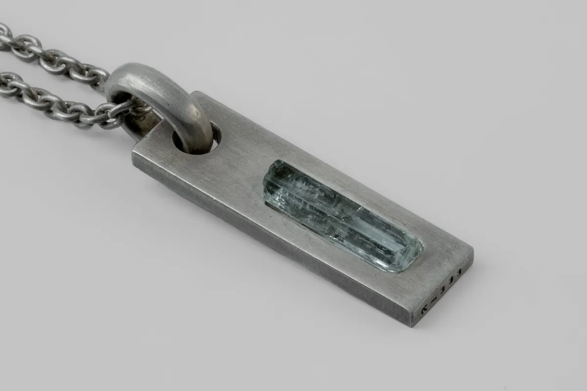 Plate Necklace (Adaptation, Emerald, DA+EMER) sold by Parts of Four