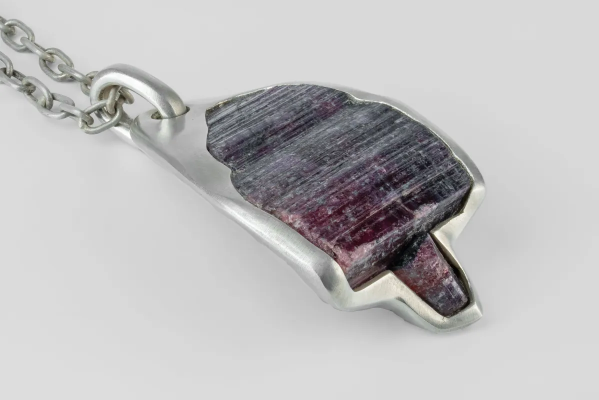 Halos Necklace (Rubellite, AS+DA+RBL) sold by Parts of Four