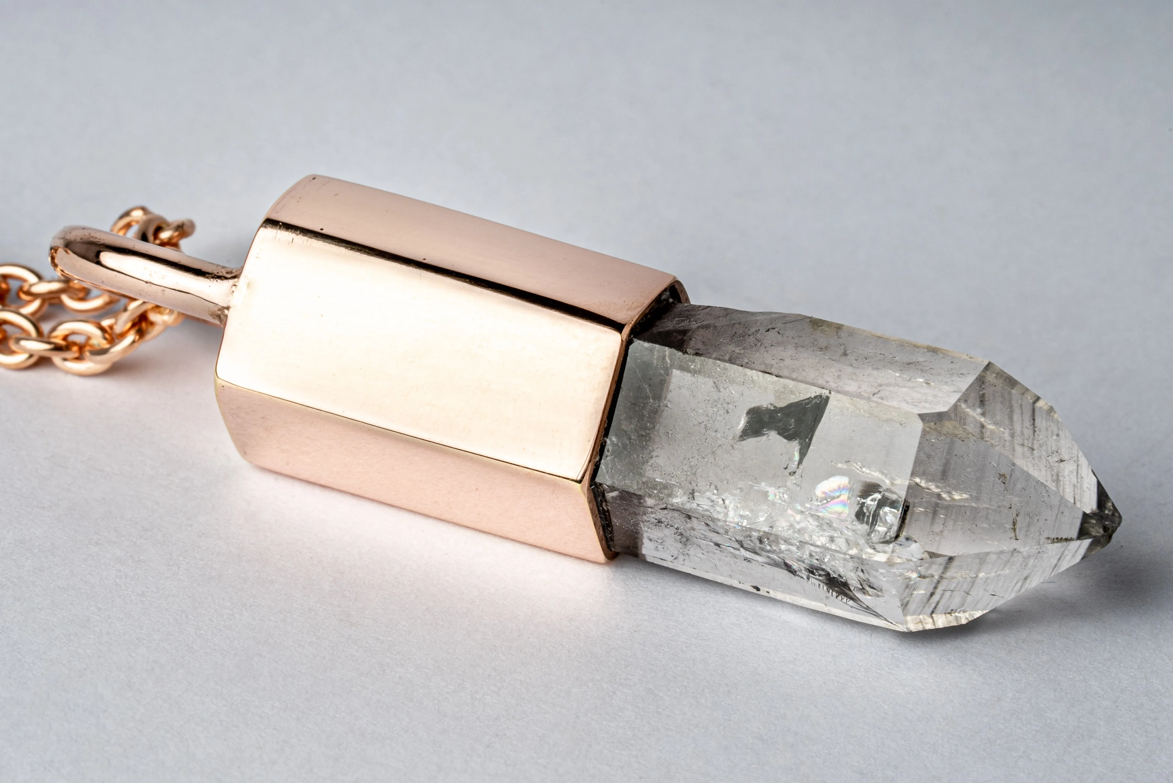 Talisman Necklace (Mondo Quartz, YM+YMA+QQ) sold by Parts of Four