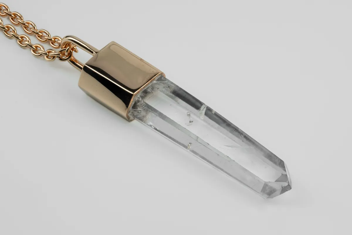 Talisman Necklace (Lemurian Quartz, YMA+LEM) sold by Parts of Four