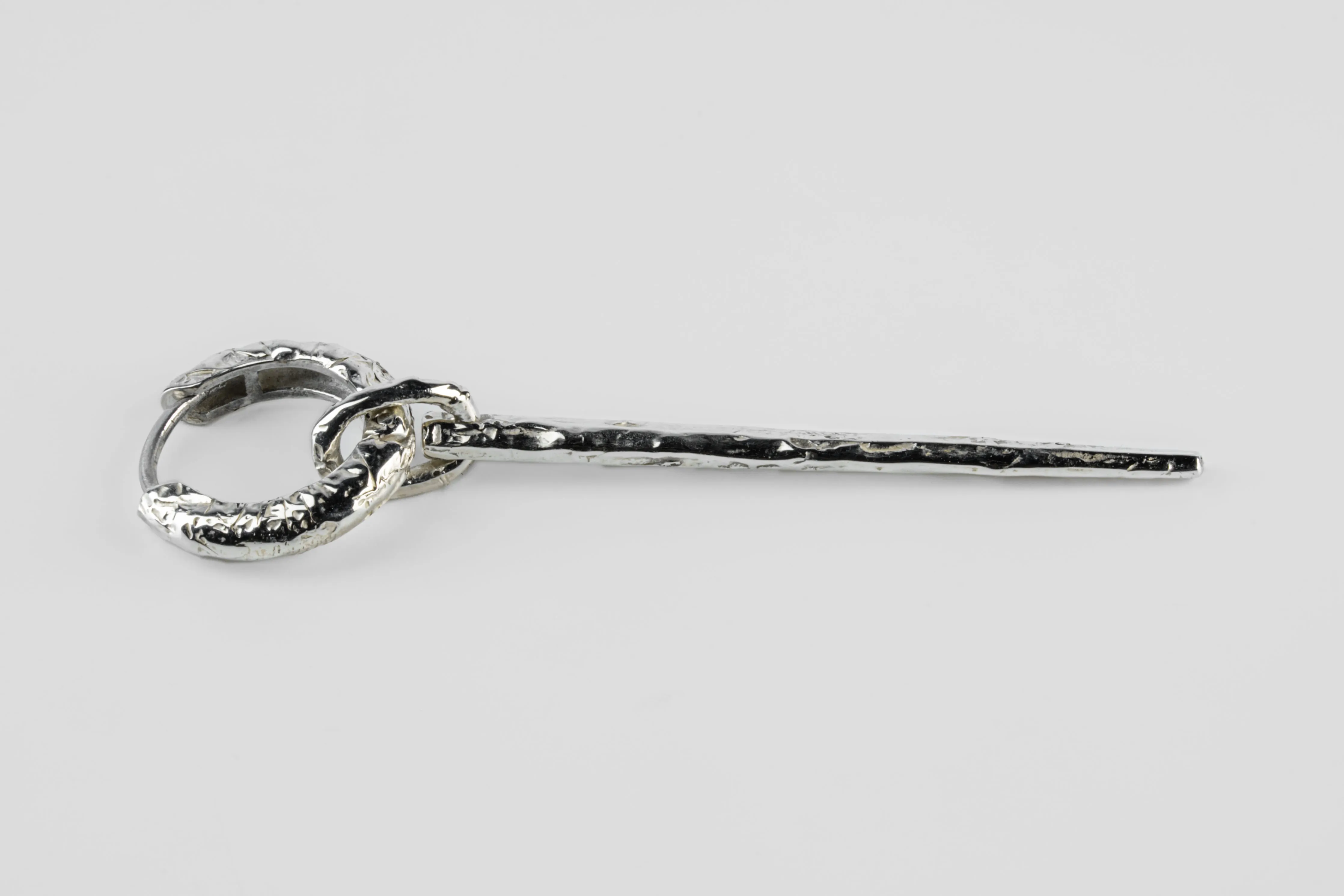 Hoop Earring v2 (Extra Small, Mini Spike, MA10KW) sold by Parts of Four product image thumbnail 3
