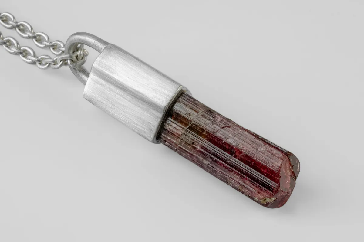 Talisman Necklace (Rubellite, MA+RBL) sold by Parts of Four