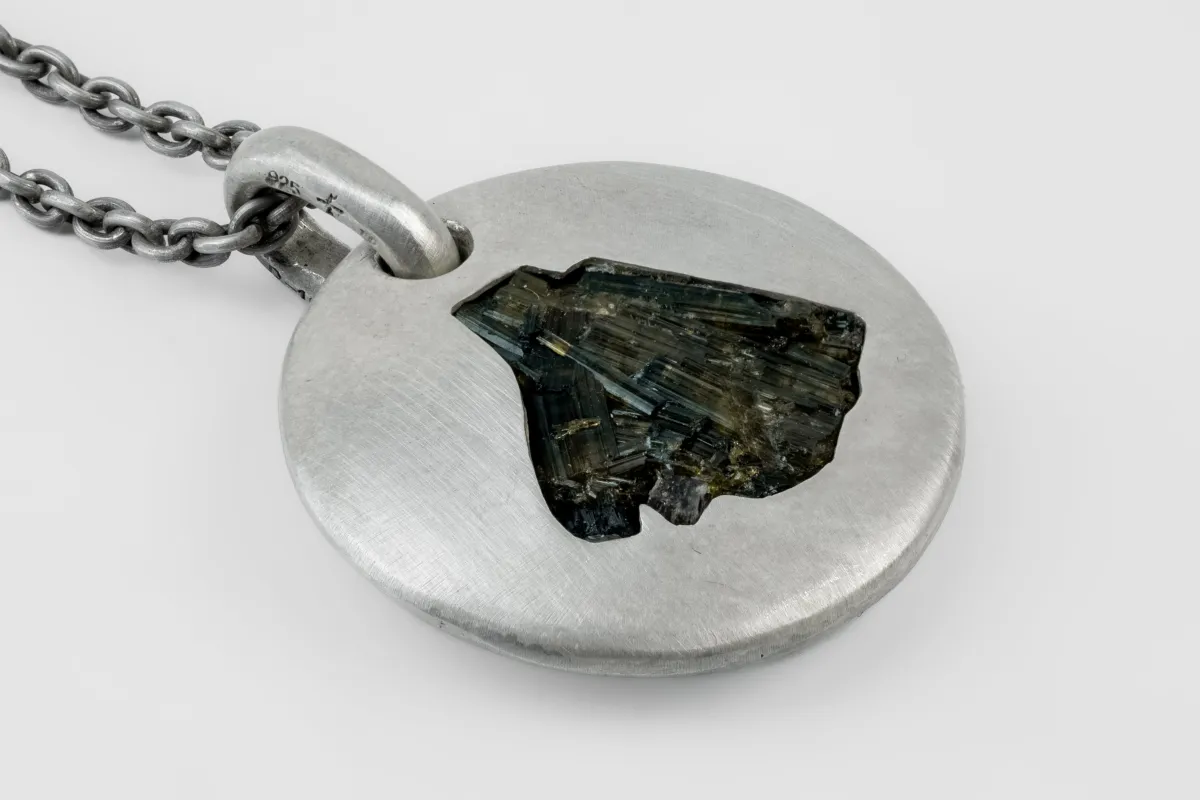 Disk Necklace (40mm, Portal, Verdelite, DA+VER) sold by Parts of Four