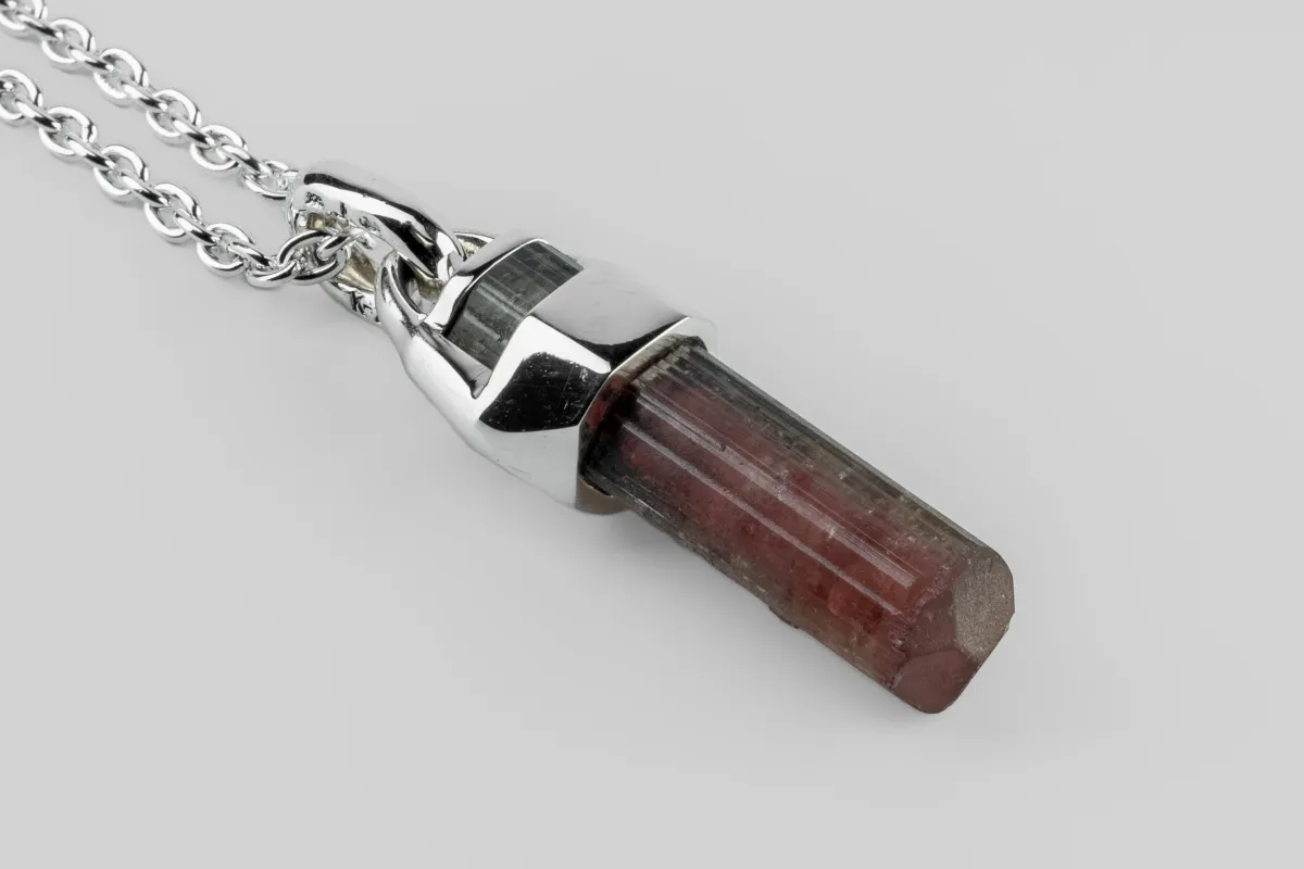 Talisman Necklace (50cm, Brace-Held, Healed, Rubellite, PA+RBL) sold by Parts of Four