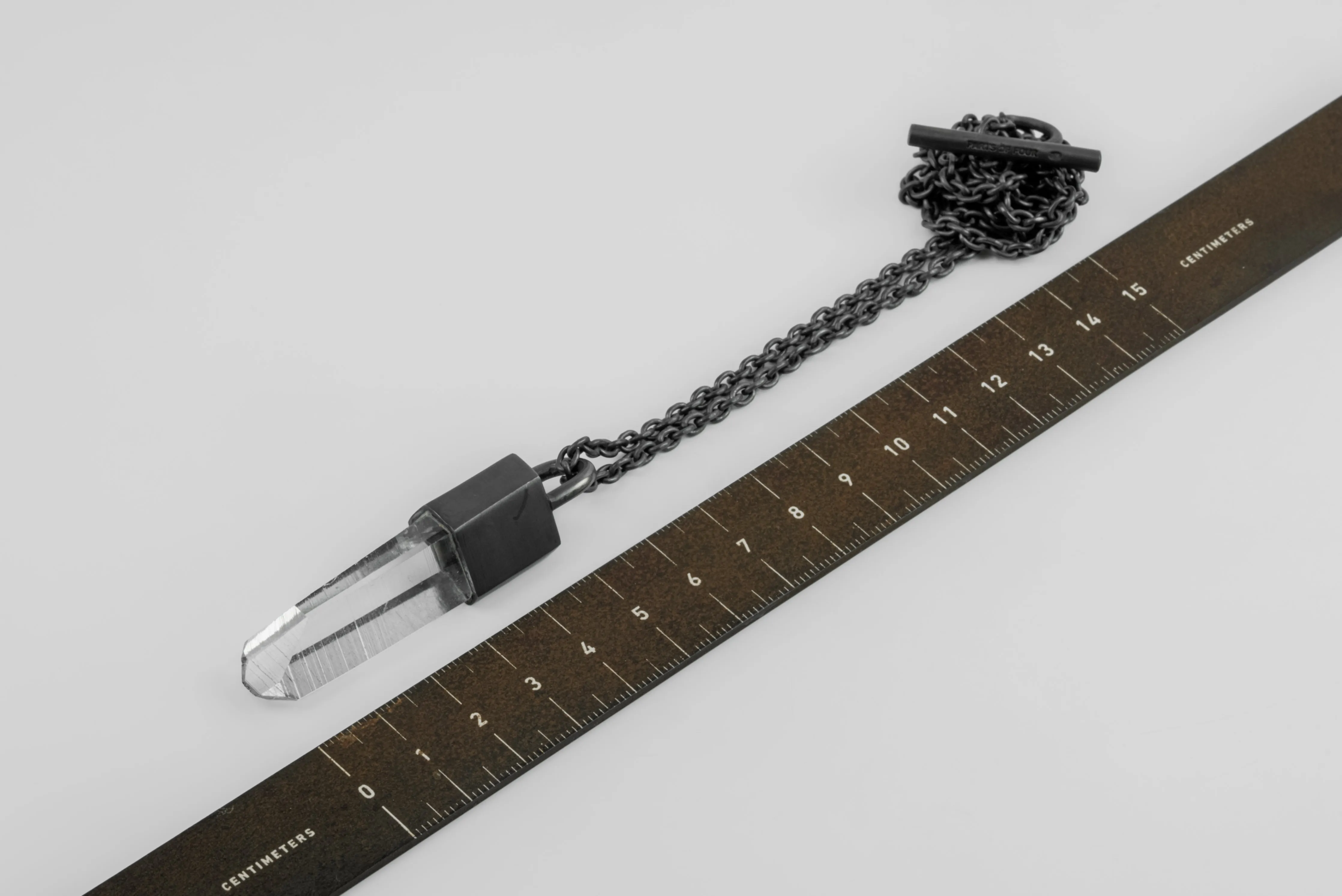 Talisman Necklace (Lemurian Quartz, KA+LEM) sold by Parts of Four product image thumbnail 4