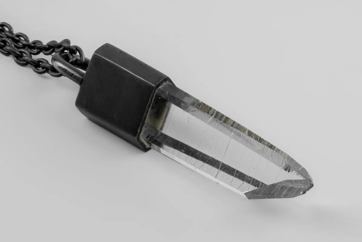 Talisman Necklace (Lemurian Quartz, KA+LEM) sold by Parts of Four