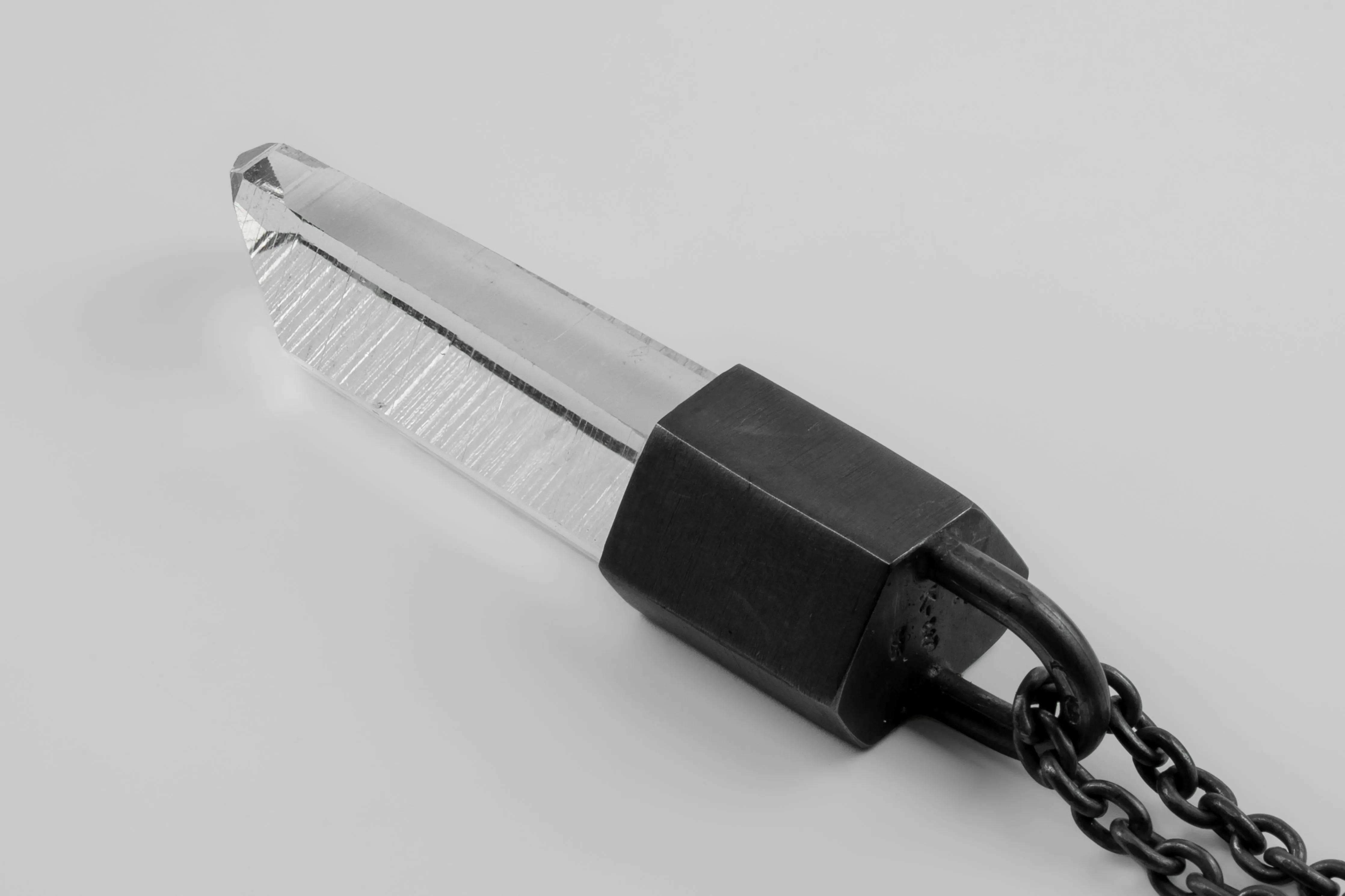 Talisman Necklace (Lemurian Quartz, KA+LEM) sold by Parts of Four product image thumbnail 2