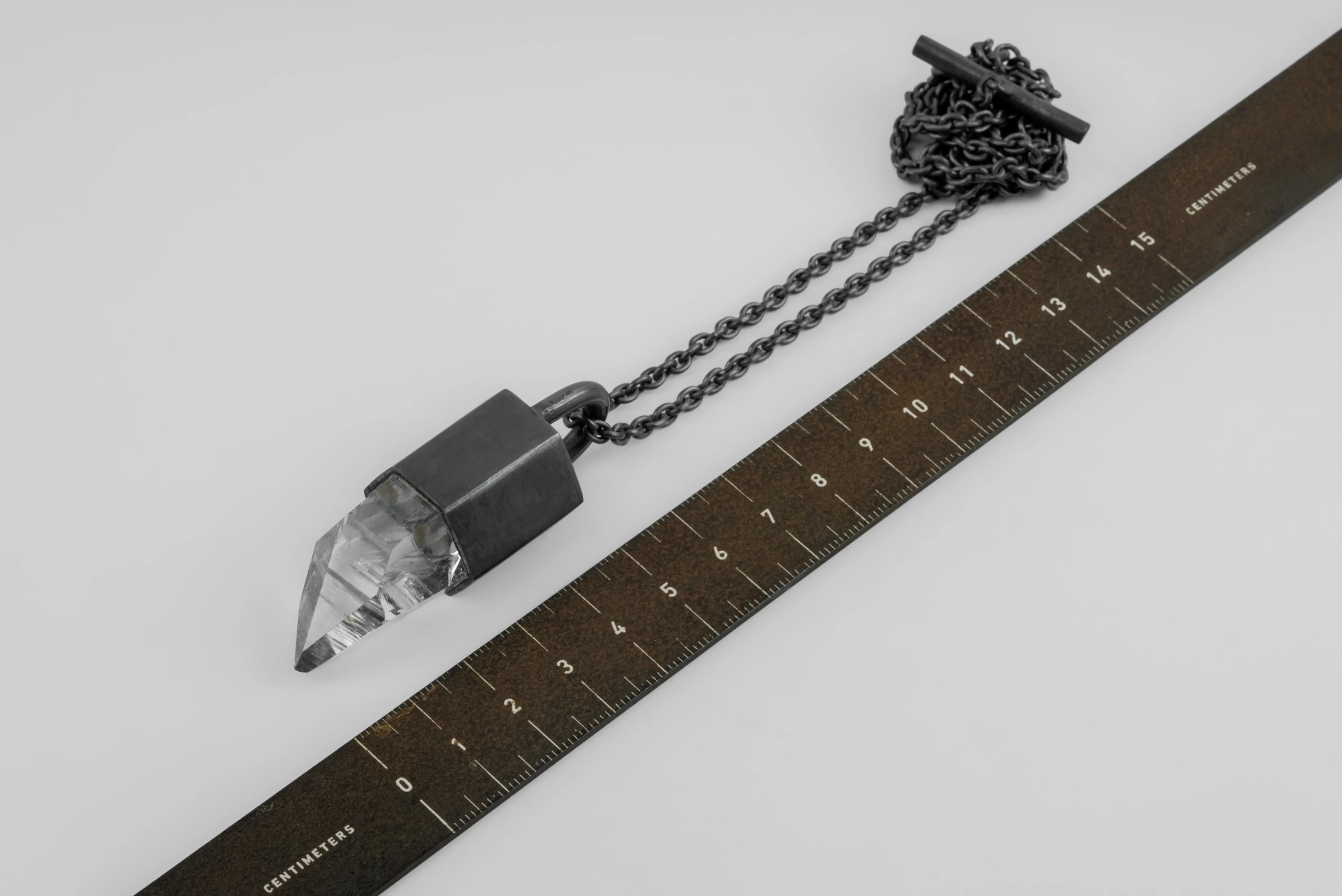 Talisman Necklace (Lemurian Quartz, KA+LEM) sold by Parts of Four product image thumbnail 4