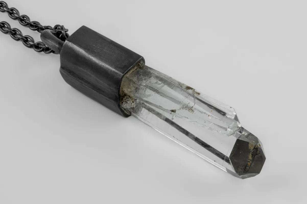 Talisman Necklace (Lemurian Quartz, KA+LEM) sold by Parts of Four