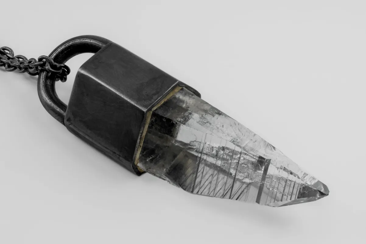 Talisman Necklace (Lemurian Quartz, KA+LEM) sold by Parts of Four