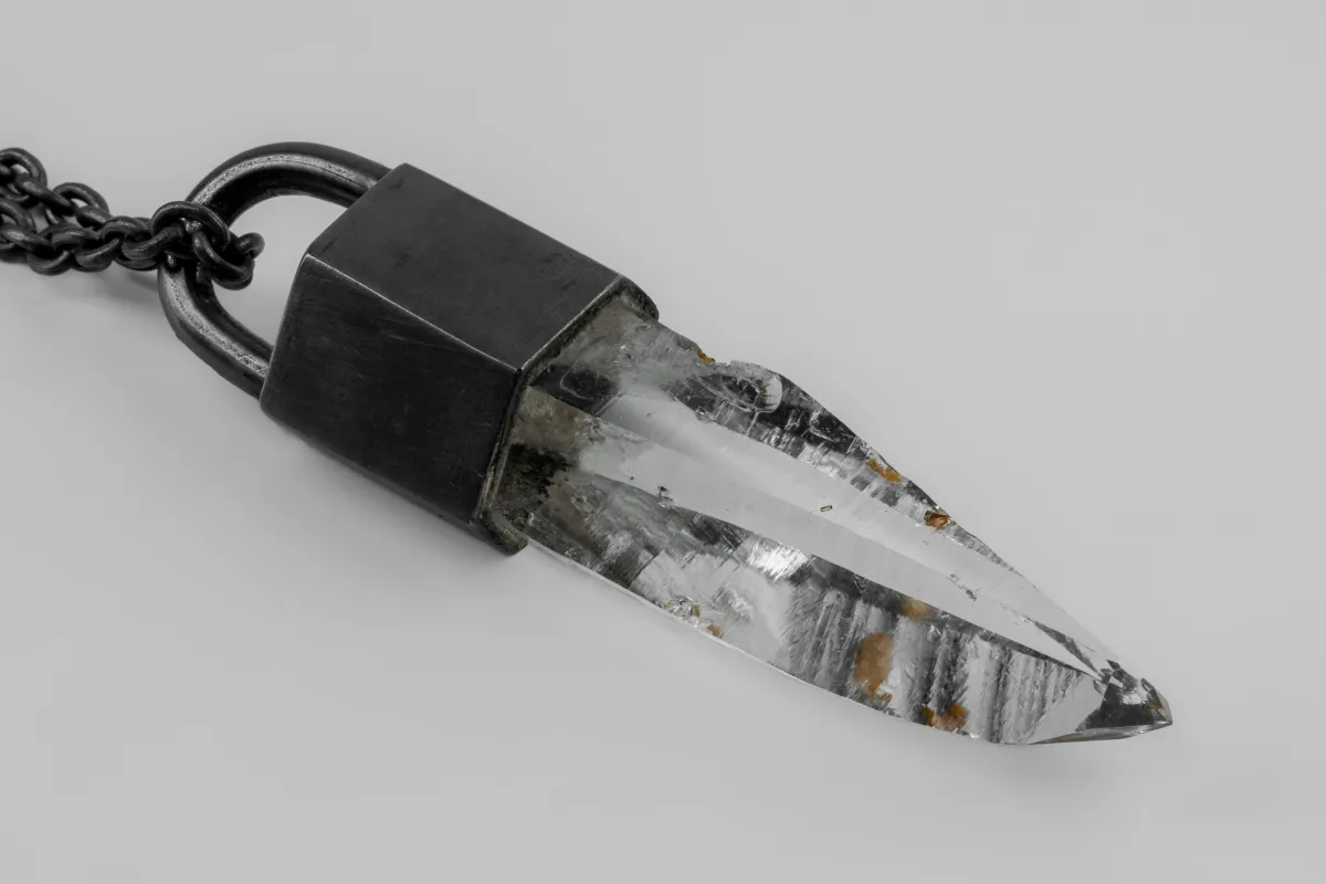 Talisman Necklace (Lemurian Quartz, KA+LEM) sold by Parts of Four