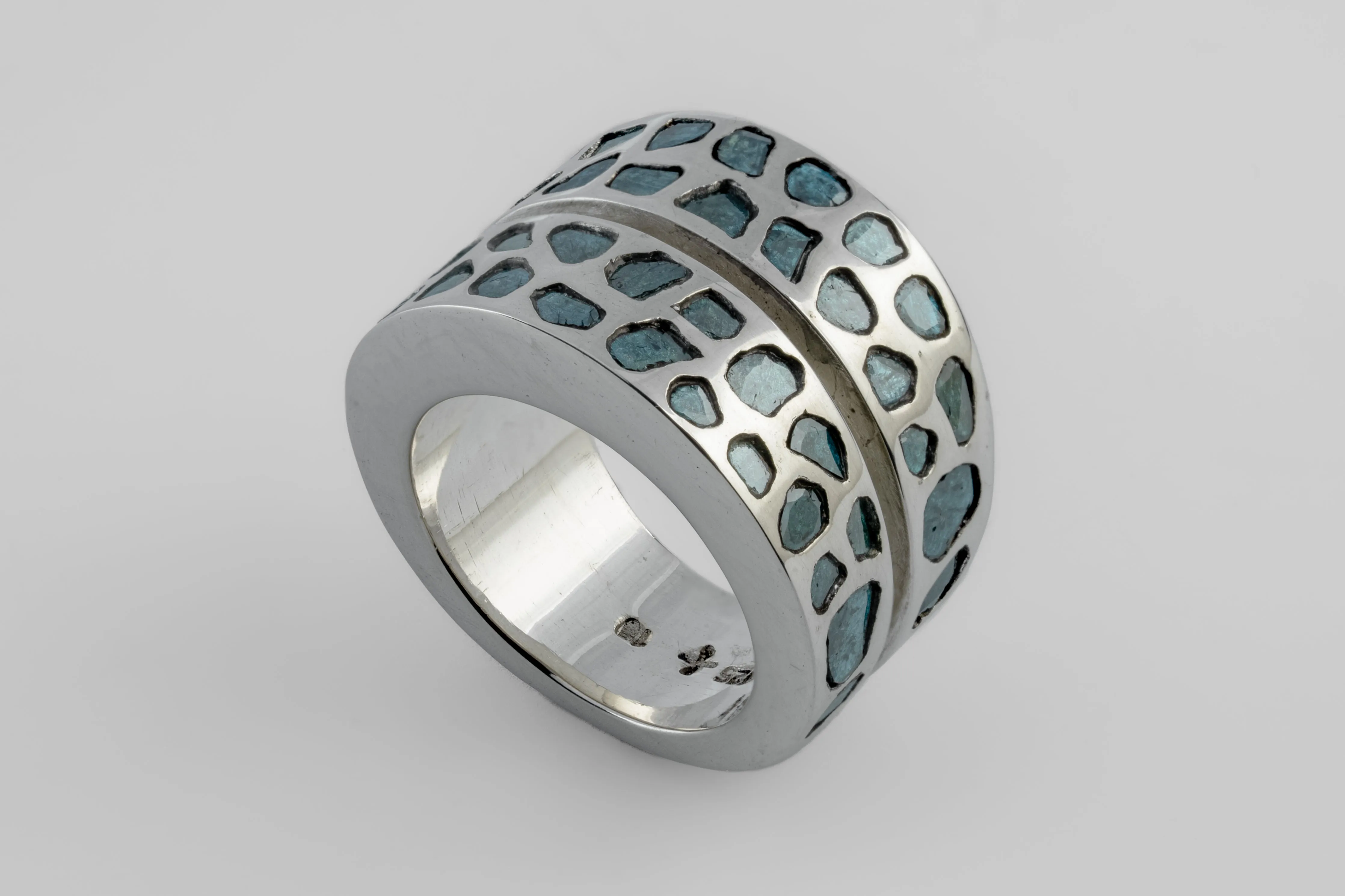 Crevice Ring (Mega Pavé, Wide, PA+BDIA) sold by Parts of Four product image thumbnail 2