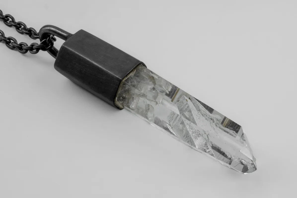 Talisman Necklace (Lemurian Quartz, KA+LEM) sold by Parts of Four