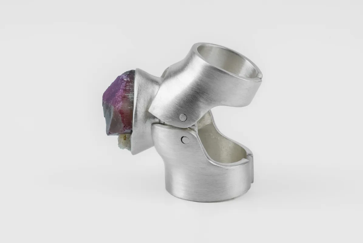 Parts of Four × Fangophilia—Joint Ring Talisman (Elbaite, MA+ELB) sold by Parts of Four