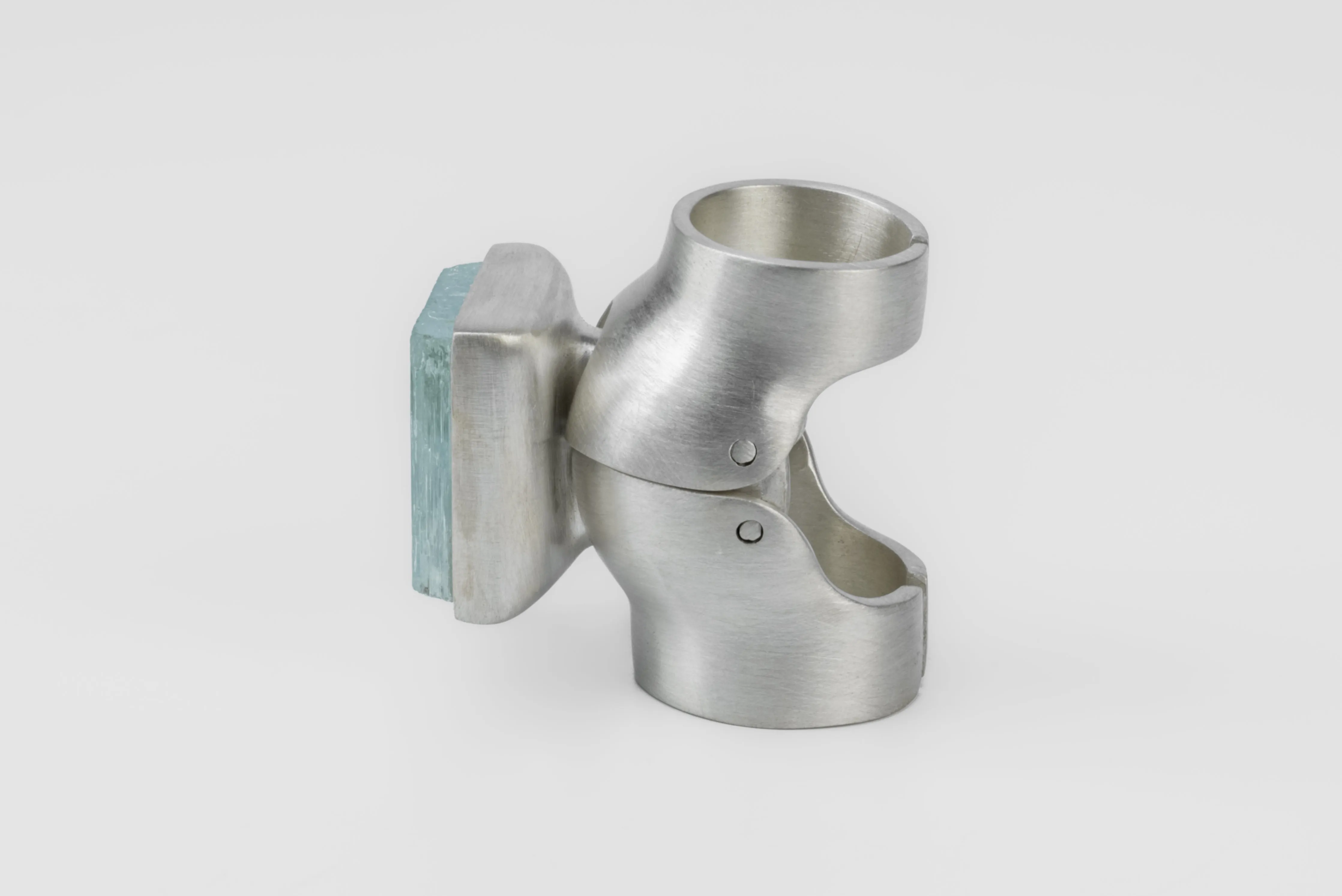 Parts of Four × Fangophilia—Joint Ring Talisman (Aquamarine, MA+AQU) sold by Parts of Four