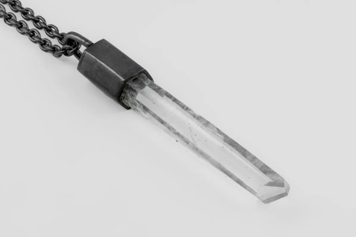 Talisman Necklace (Lemurian Quartz, KA+LEM) sold by Parts of Four