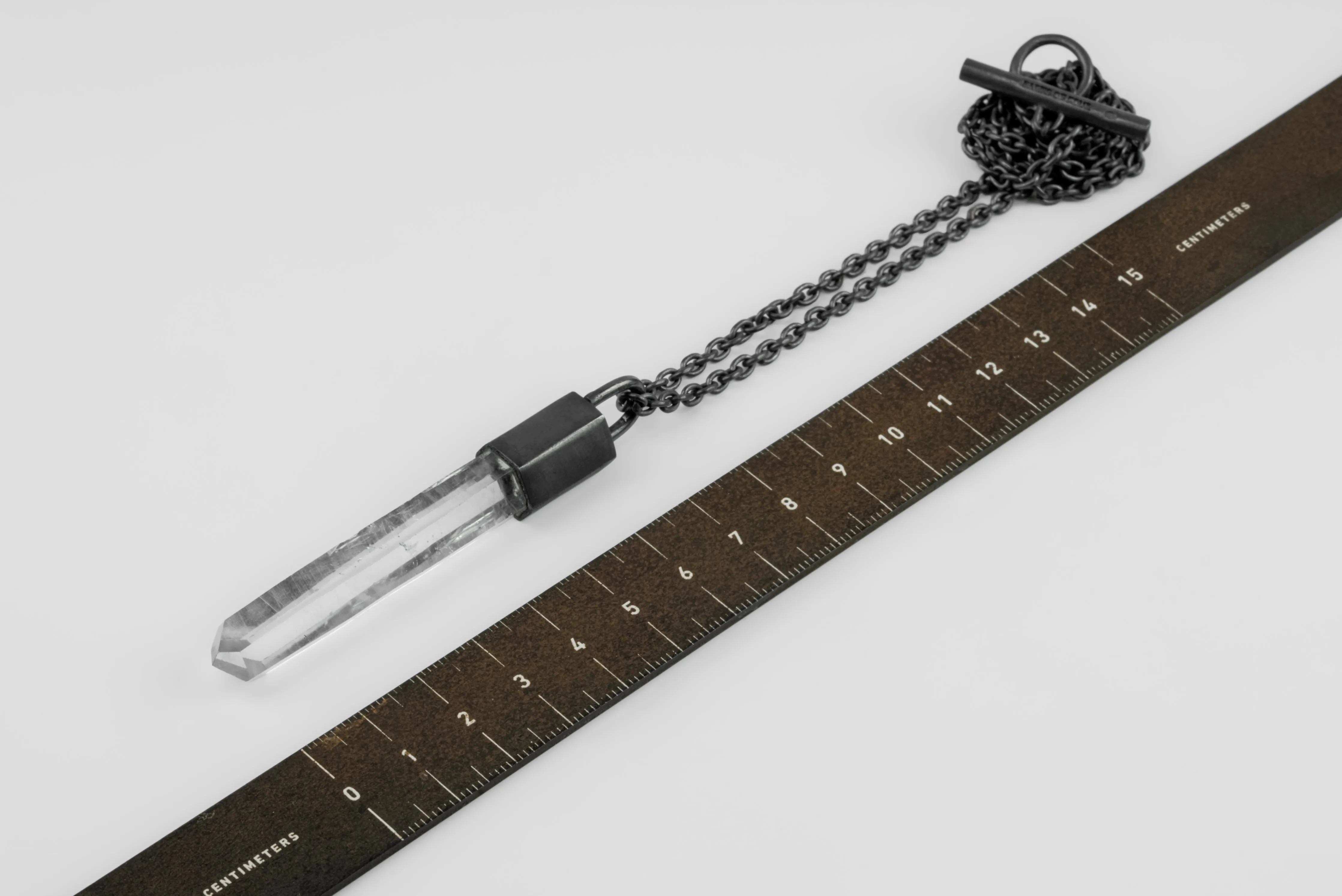 Talisman Necklace (Lemurian Quartz, KA+LEM) sold by Parts of Four product image thumbnail 5