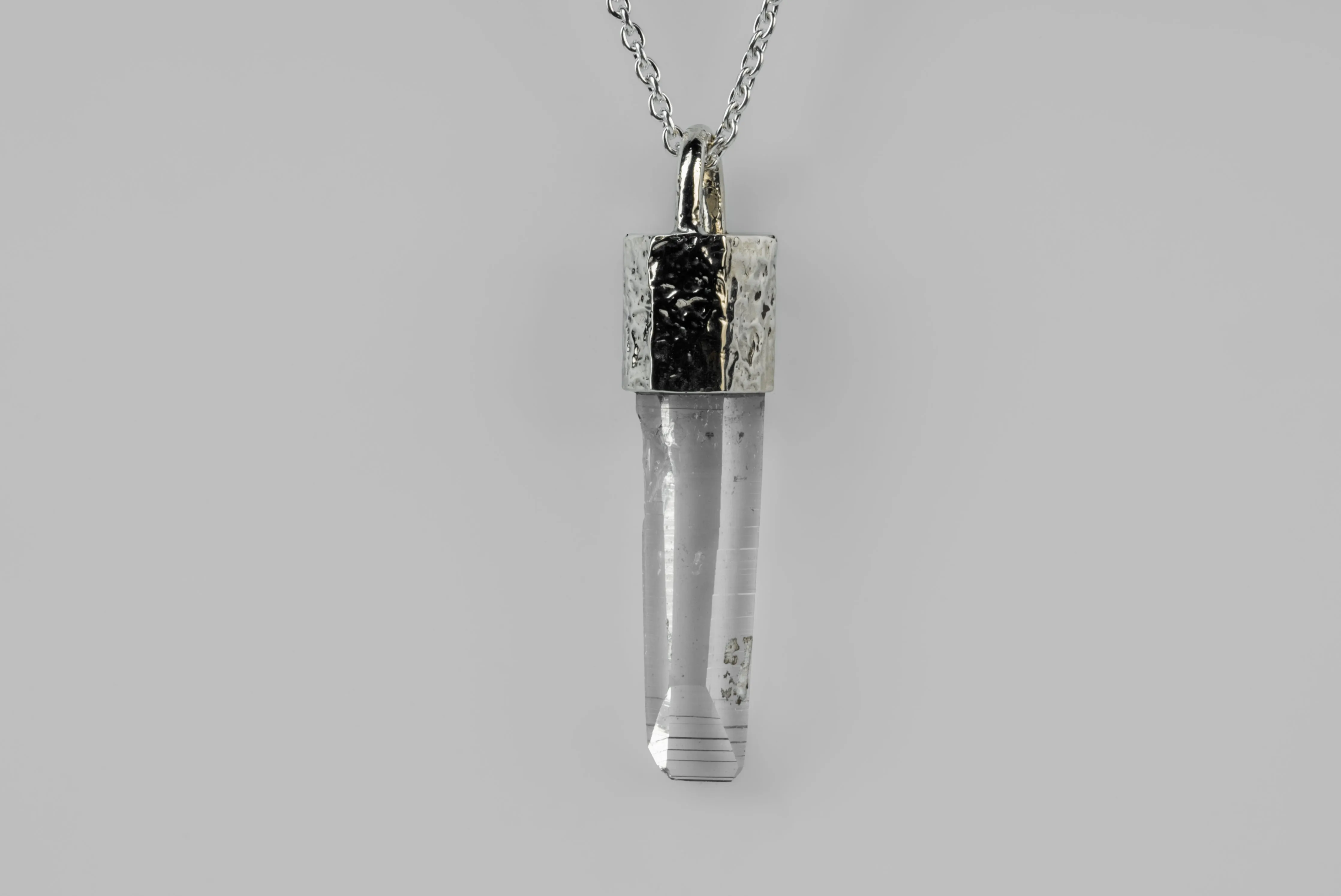 Talisman Necklace (Fuse, Lemurian Quartz, PA10KW+LEM) sold by Parts of Four product image thumbnail 3