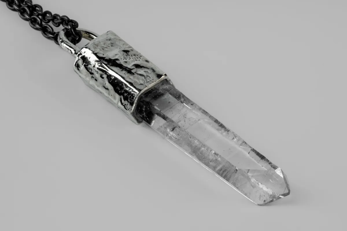 Talisman Necklace (Fuse, Lemurian Quartz, KA10KW+LEM) sold by Parts of Four