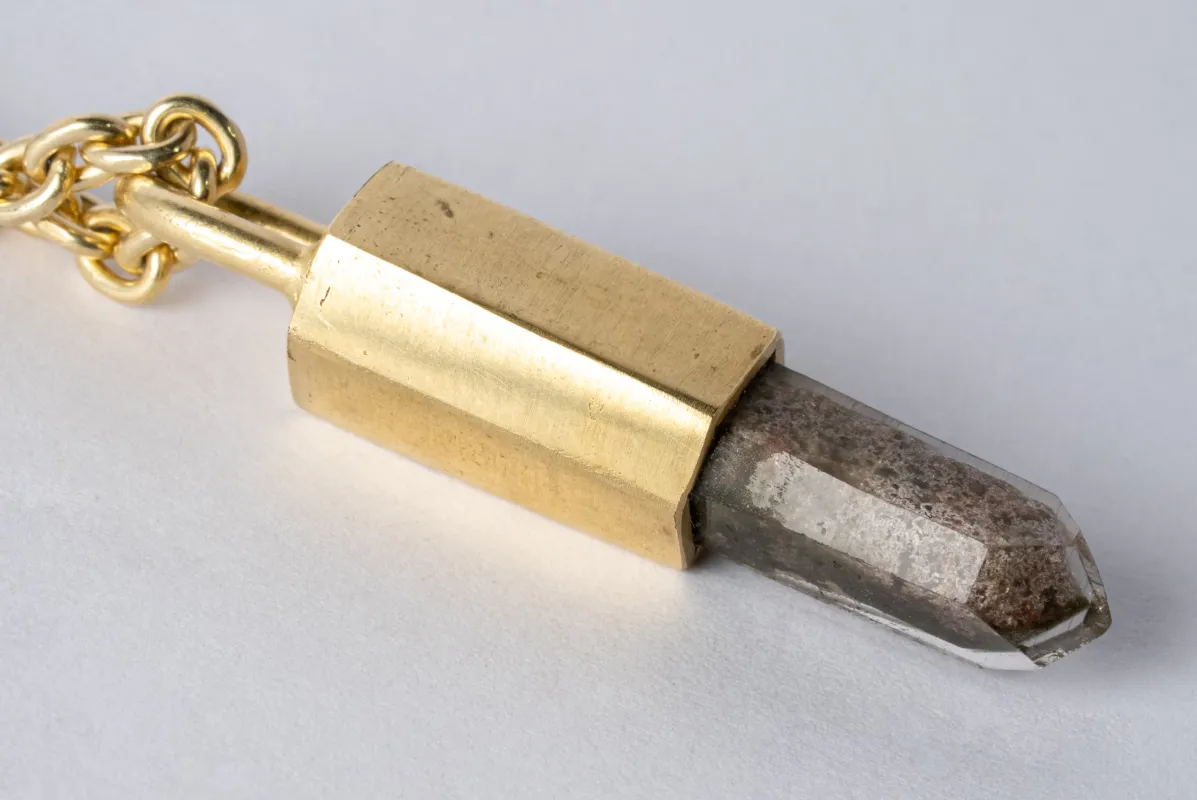 Talisman Necklace (Garden Quartz, DG+DGA+GQ) sold by Parts of Four