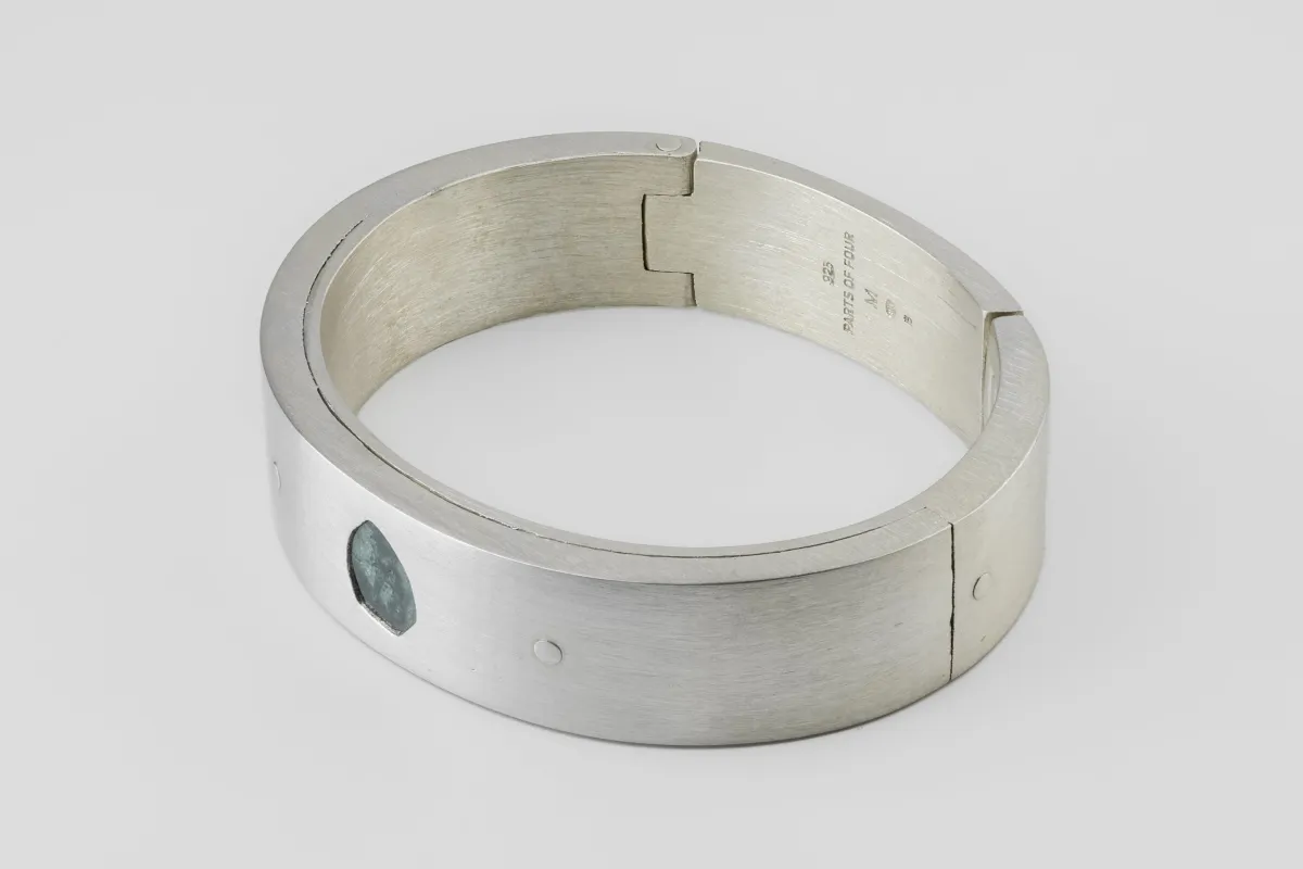 Sistema Bracelet v2 (0.4 CT, Blue Diamond Slab, 17mm, MA+BDIA) sold by Parts of Four