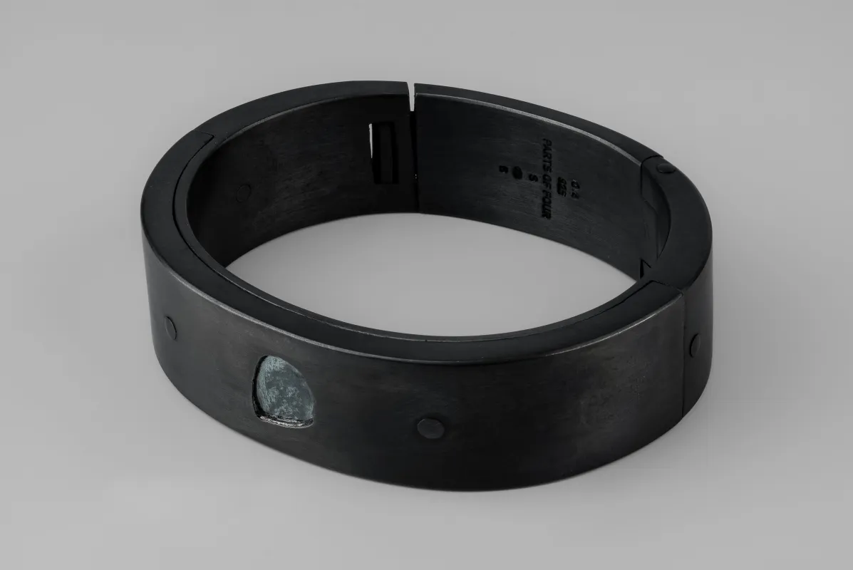 Sistema Bracelet v2 (0.4 CT, Blue Diamond Slab, 17mm, KA+BDIA) sold by Parts of Four