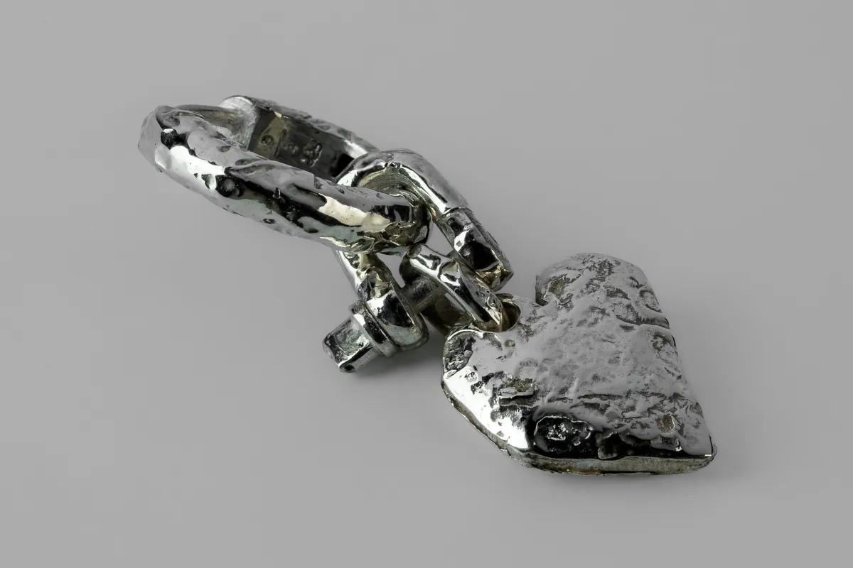 Jazz's Solid Heart Earring (Extra Small, Fuse, MA10KW) sold by Parts of Four