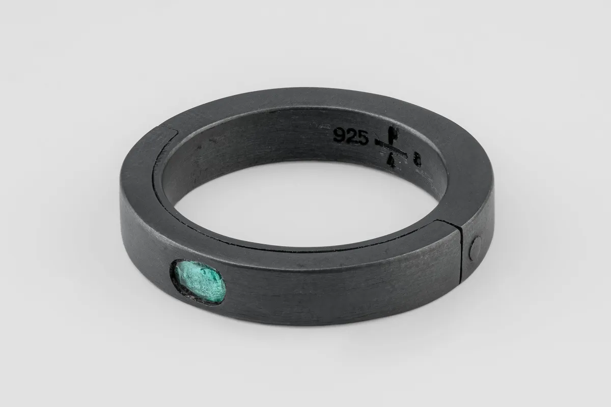 Sistema Ring (0.1 CT, Emerald, 4mm, KA+EMER) sold by Parts of Four