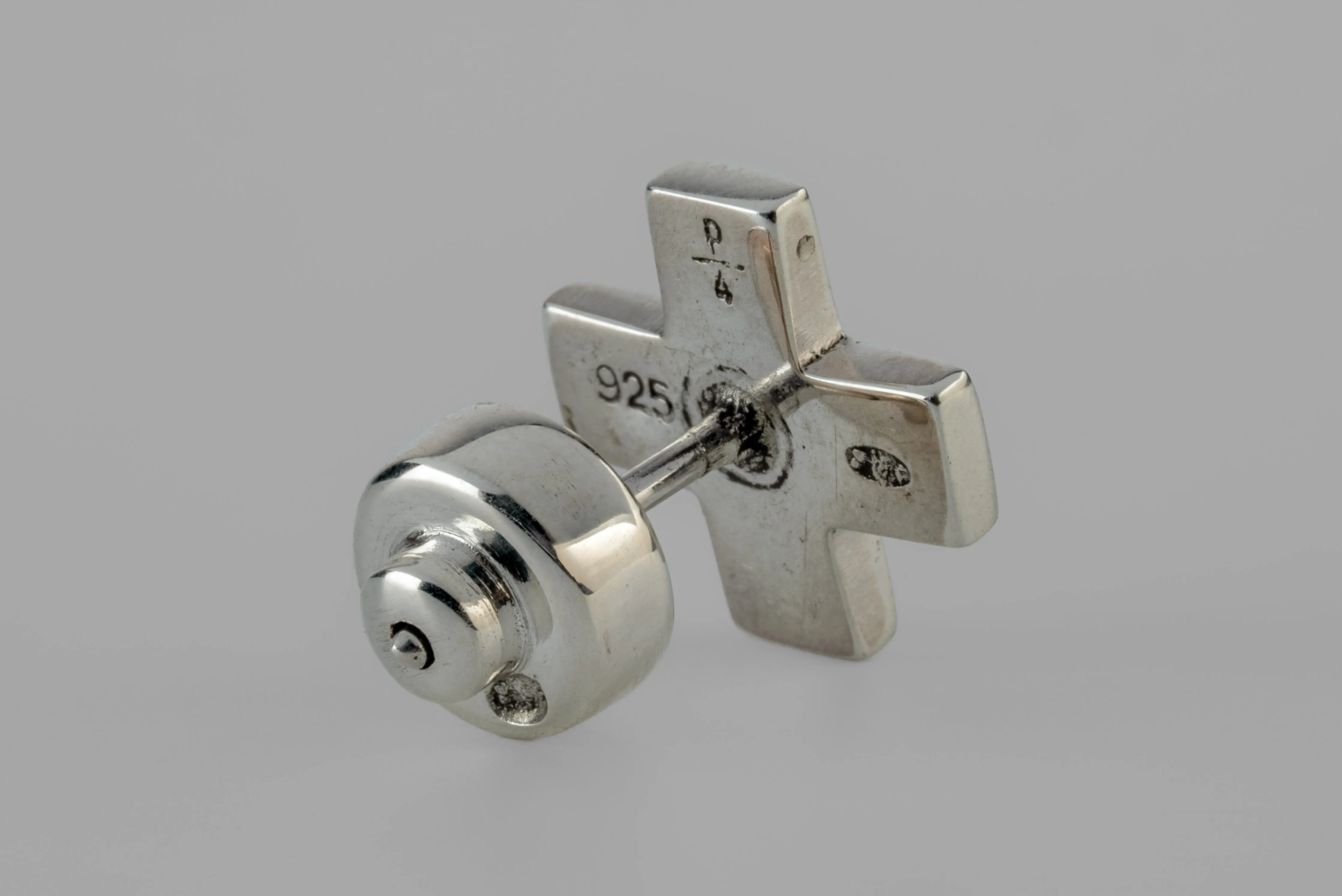 Plus Earring (Mega Pavé, Ruby Slices, 12mm, PA+RUB) sold by Parts of Four product image thumbnail 2