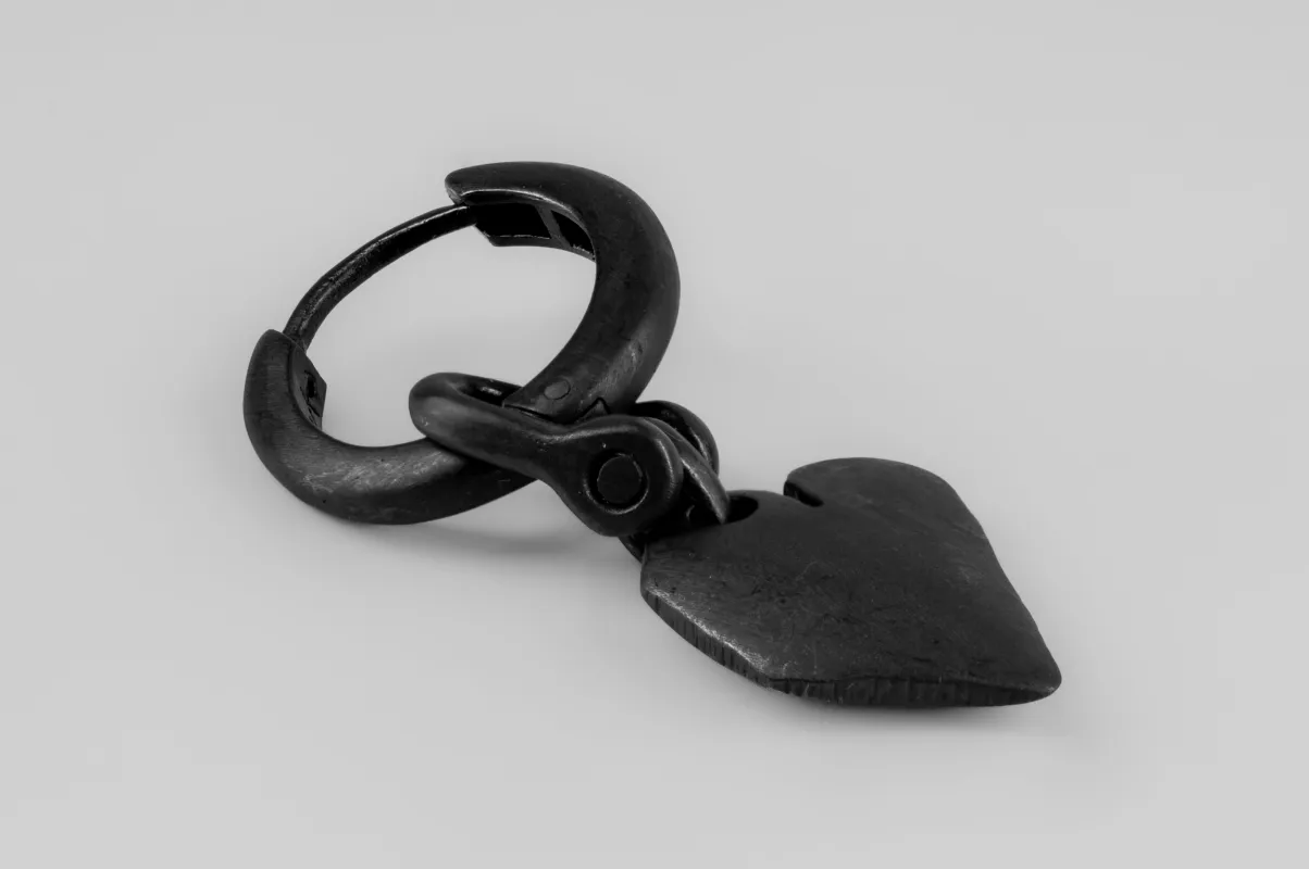 Jazz's Solid Heart Earring (Extra Small, KA) sold by Parts of Four