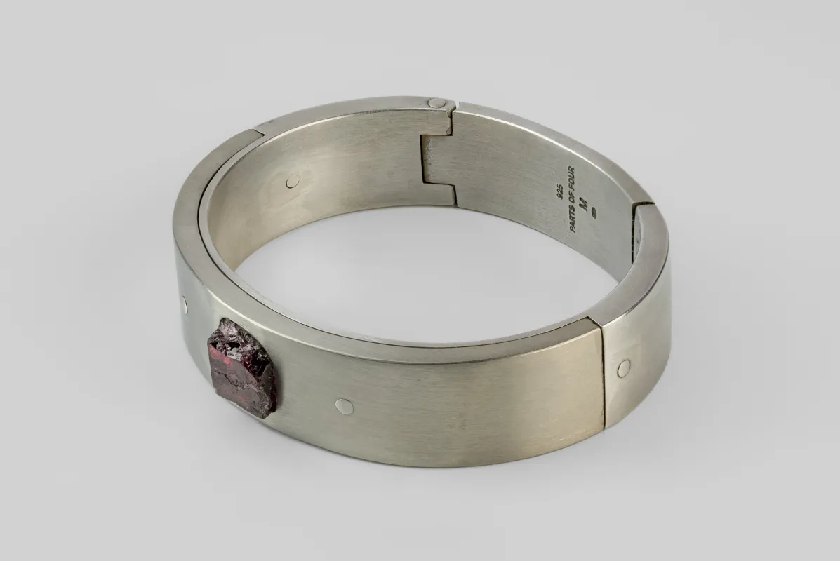 Sistema Bracelet v2 (Mineral Impregnated, Strawberry Garnet, DA+MZ+GAR) sold by Parts of Four