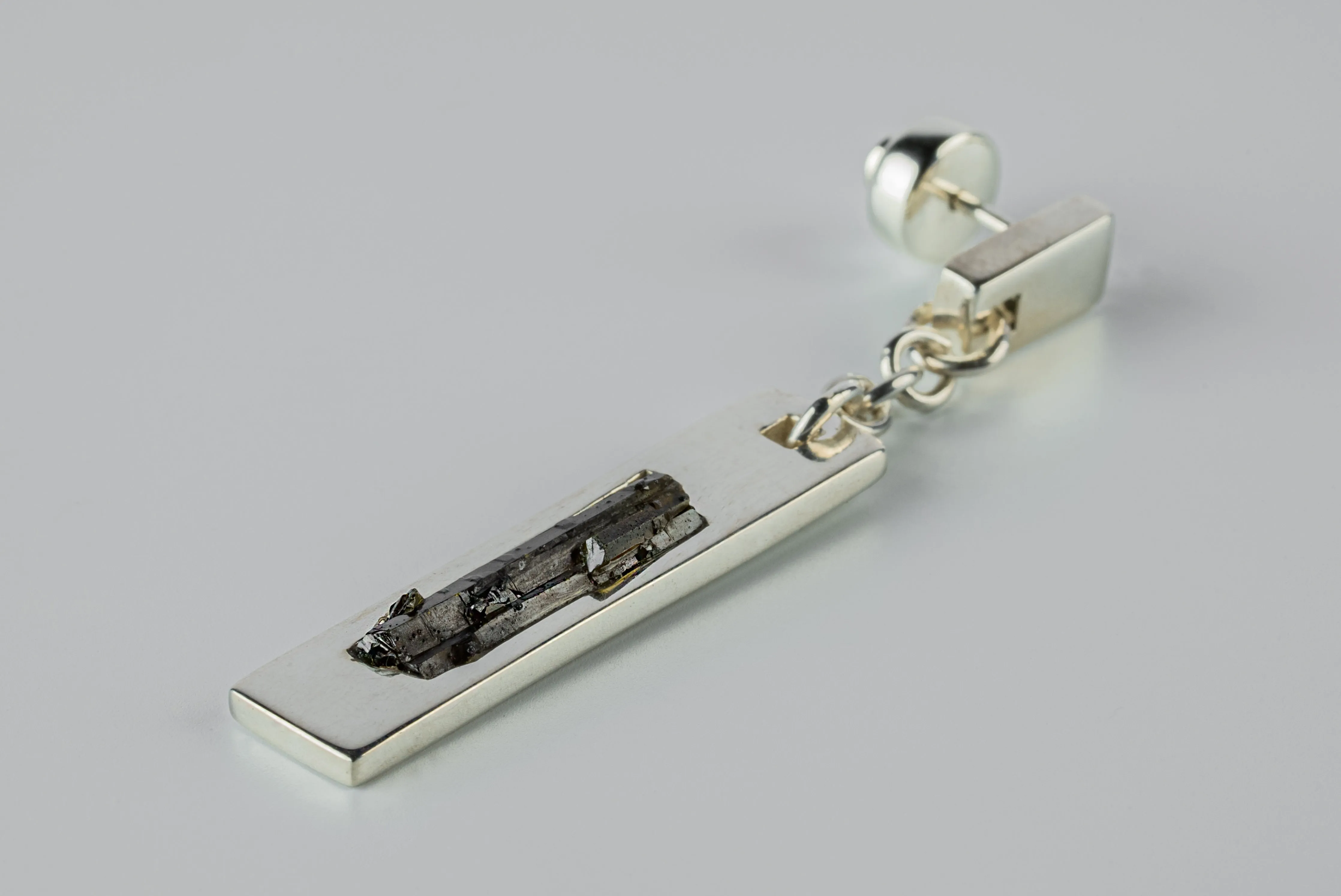 Plate Dangle Earring (Zincite, PA+ZIN) sold by Parts of Four