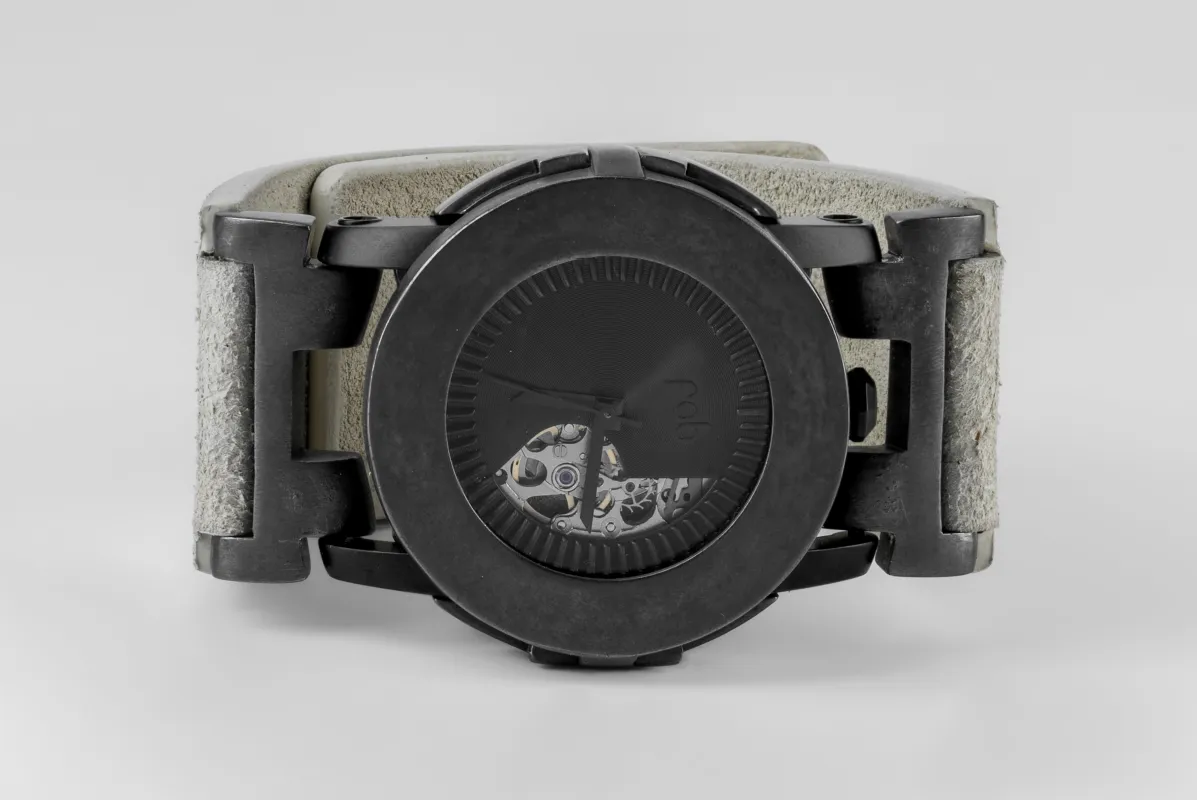 P4—FOB Watch #8310 (Case, Straight Strap [Studs], Phantom, KA-KA-FLE) sold by Parts of Four