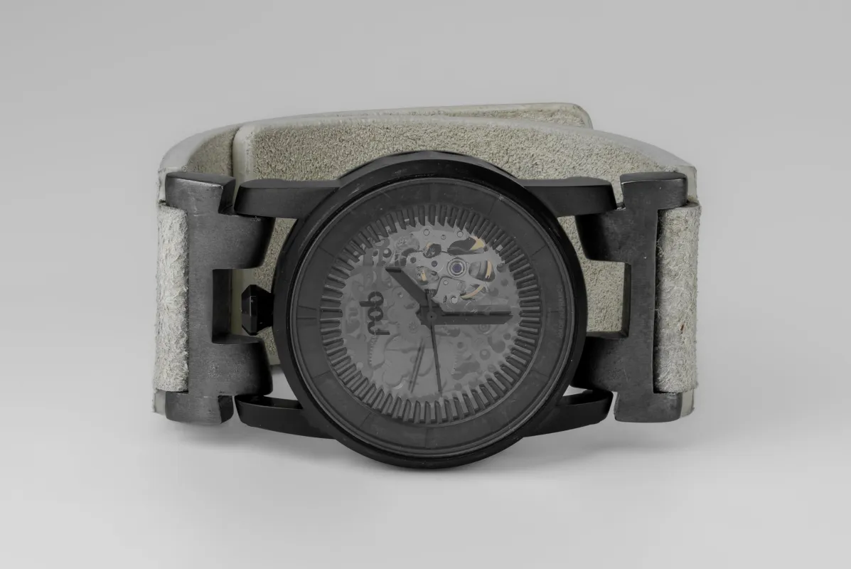 P4—FOB Watch #8301 (Straight Strap [Studs], Black Matte, KA-FLE) sold by Parts of Four