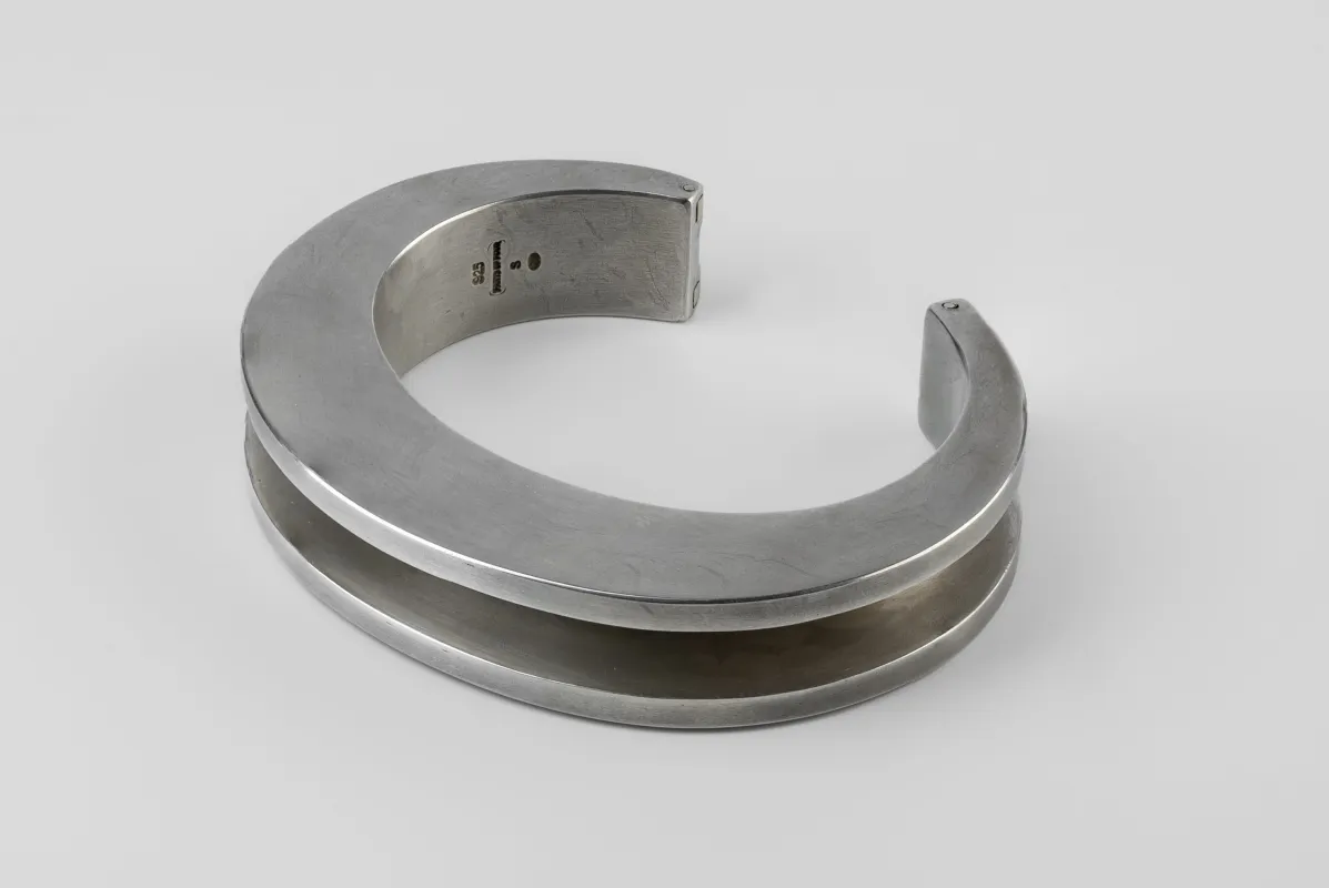 Crescent Channel Bracelet (15mm, DA) sold by Parts of Four