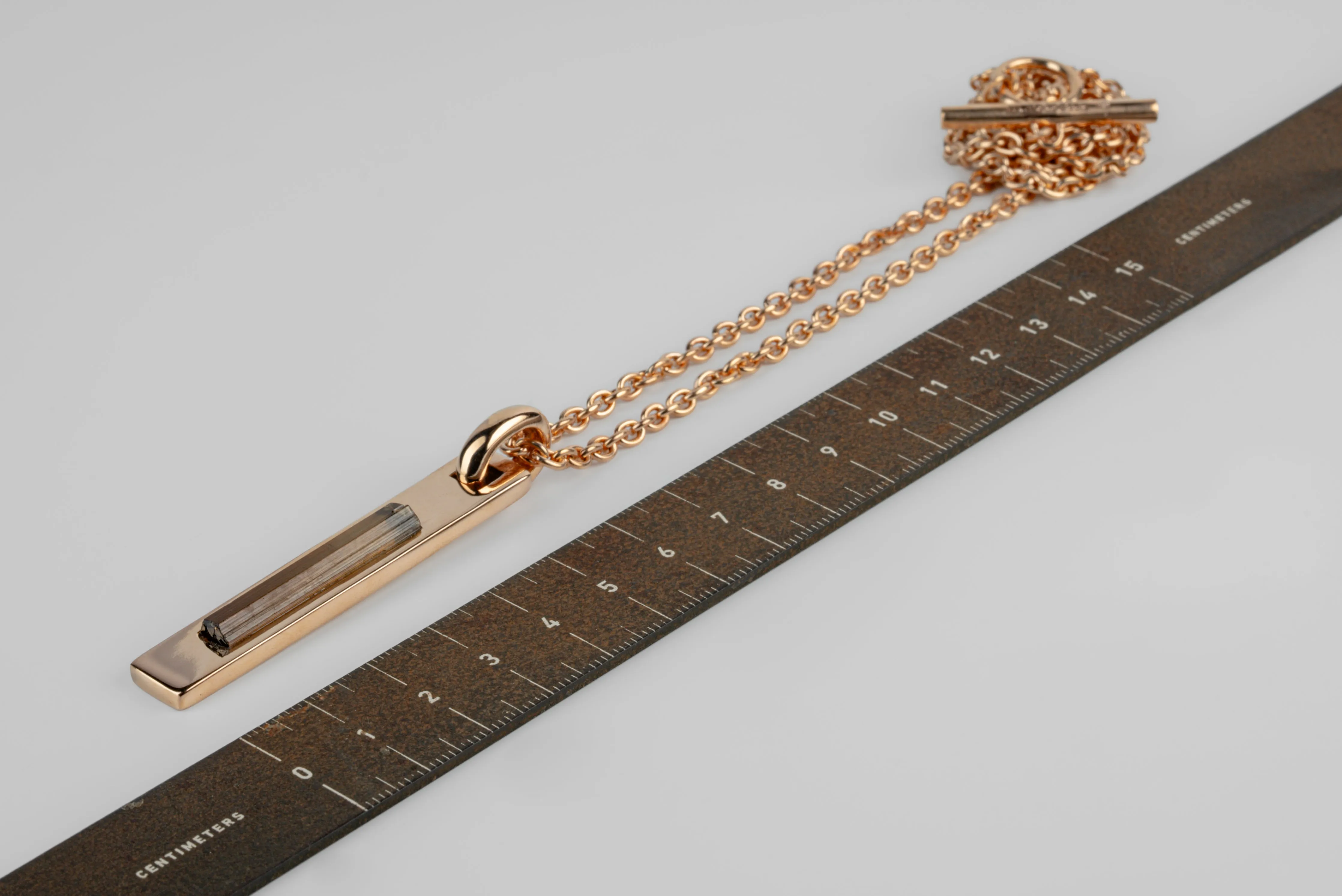 Plate Necklace (Adaptation, Dravite, YM+YMA+DRAV) sold by Parts of Four product image thumbnail 5