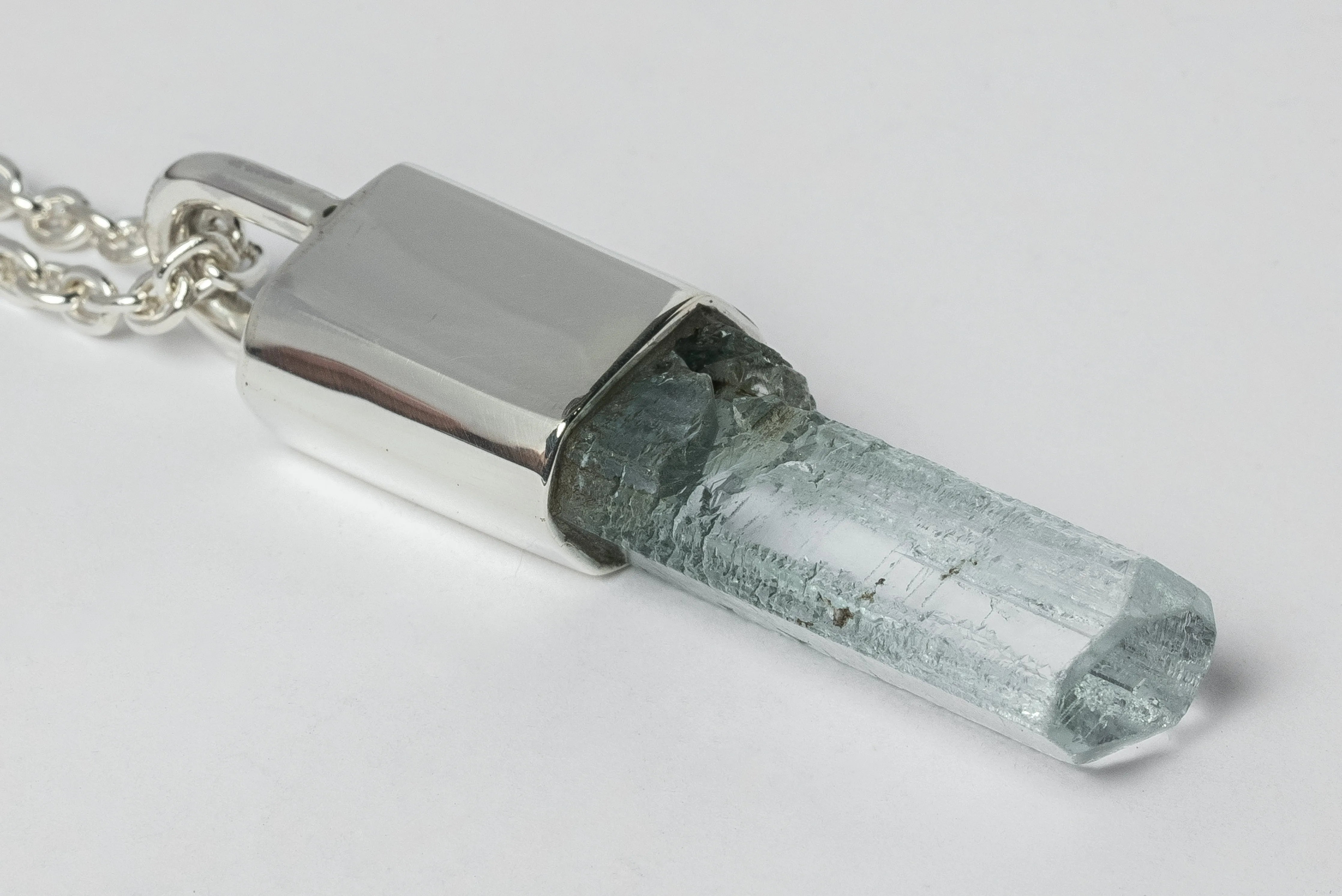 Talisman Necklace (Aquamarine, PA+AQU) sold by Parts of Four