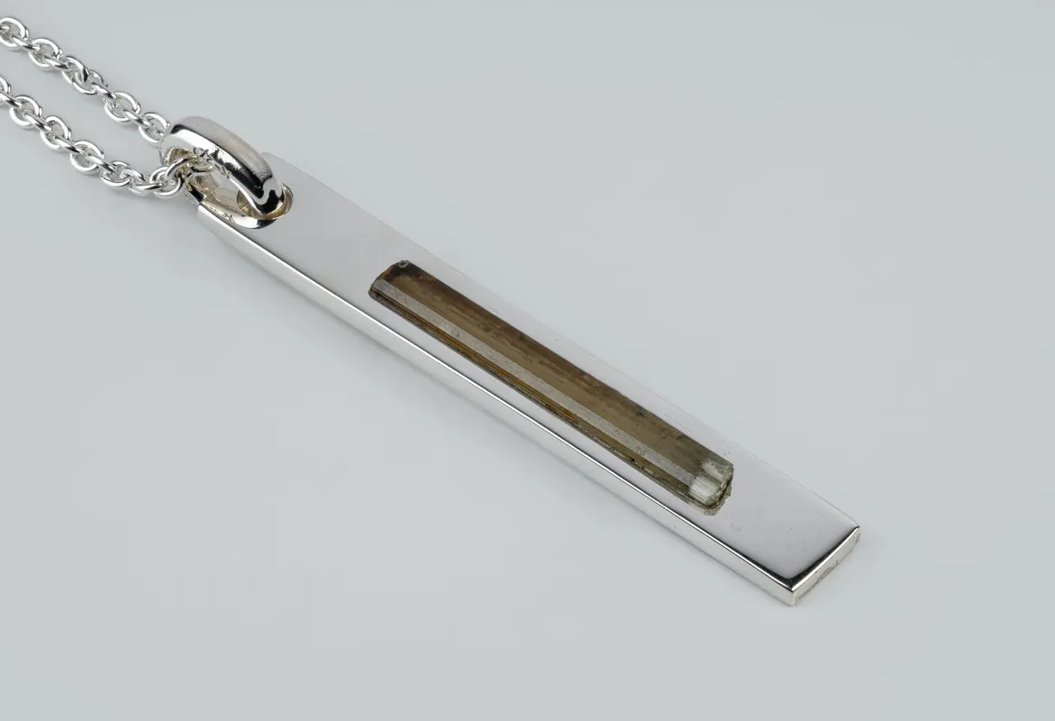 Plate Necklace (Adaptation, Dravite, PA+DRAV) sold by Parts of Four