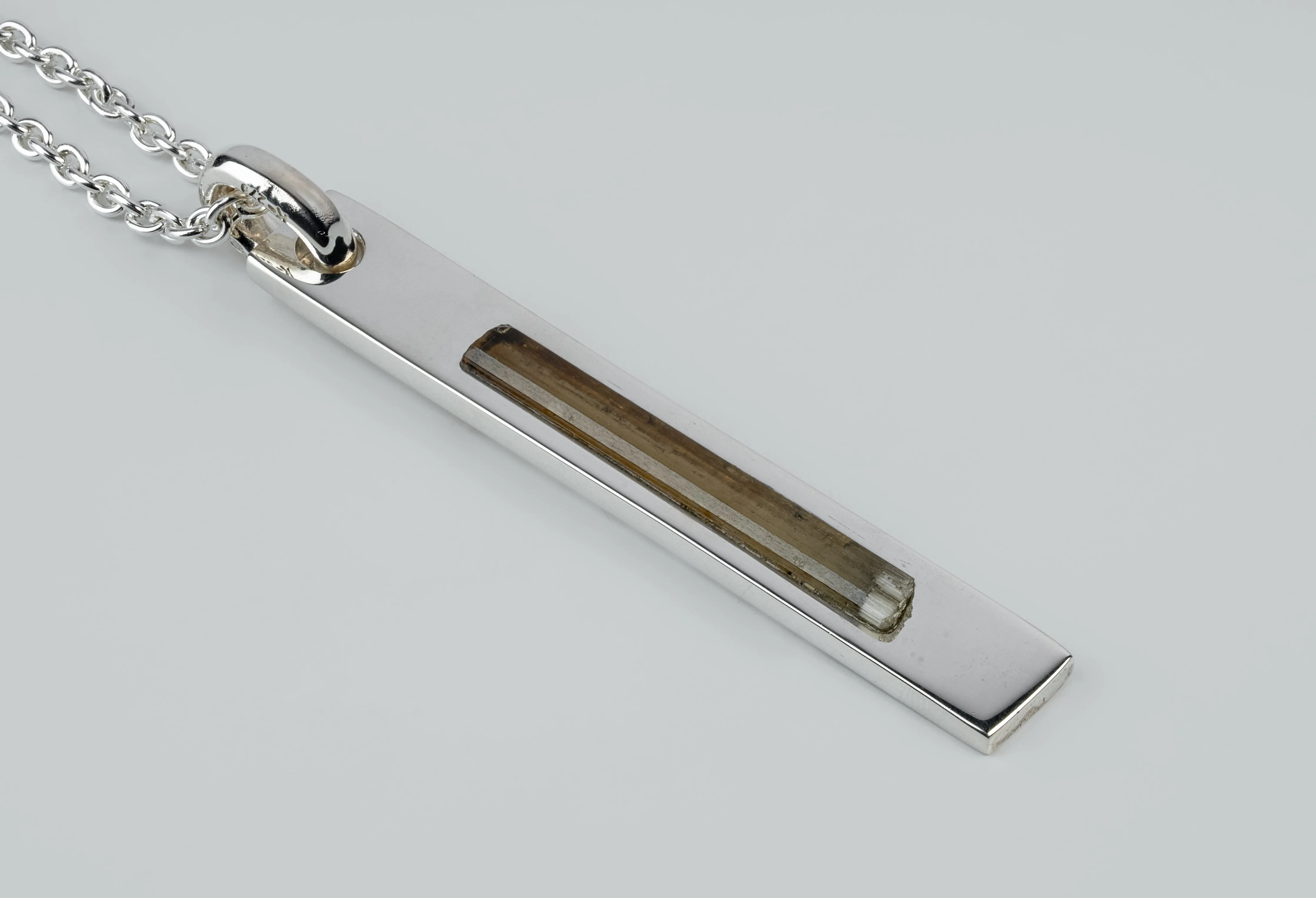 Plate Necklace (Adaptation, Dravite, PA+DRAV) sold by Parts of Four