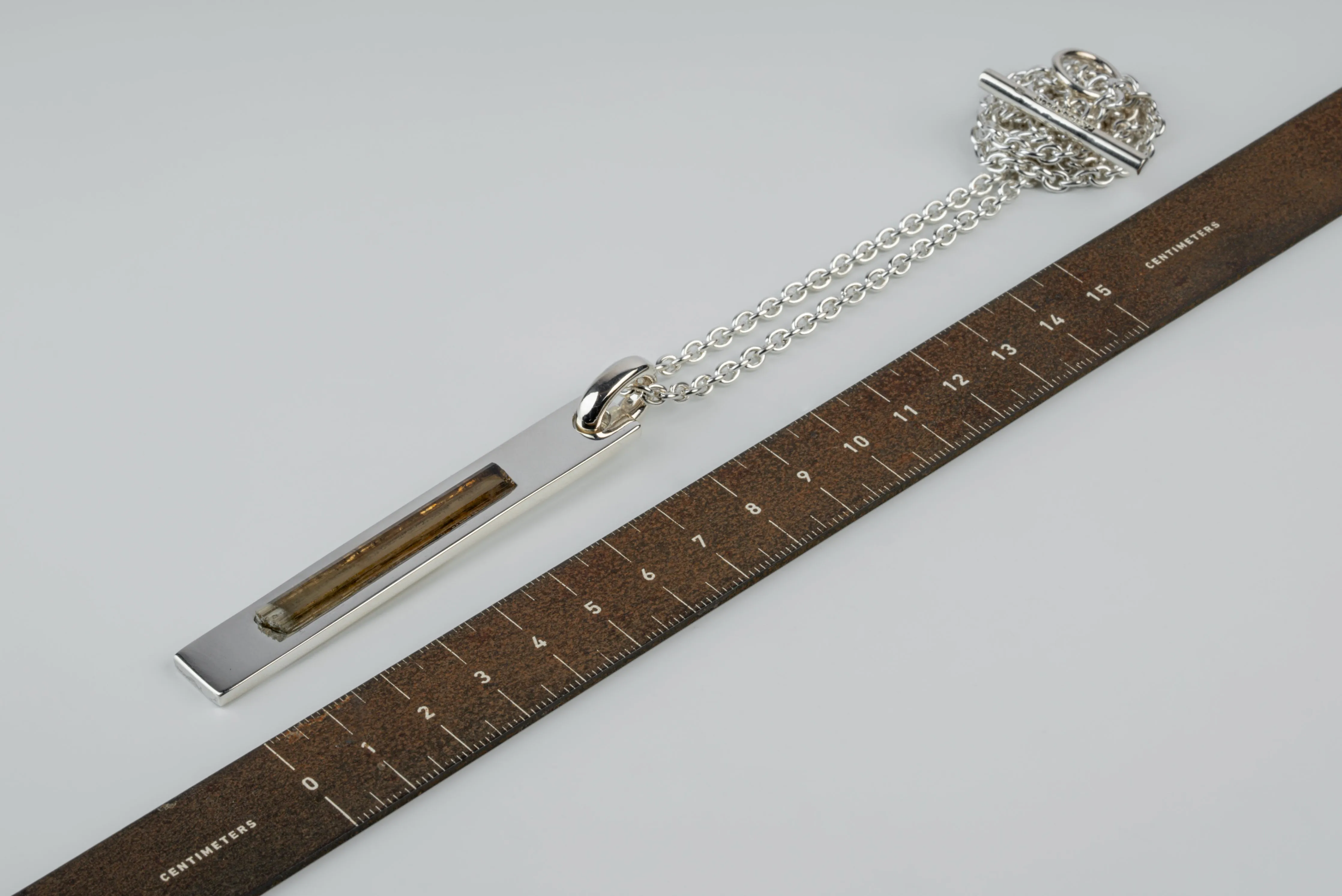 Plate Necklace (Adaptation, Dravite, PA+DRAV) sold by Parts of Four product image thumbnail 5