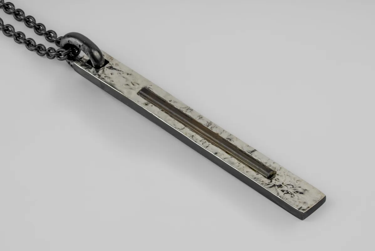 Plate Necklace (Fuse, Adaptation, Beryl, KA10KW+BER) sold by Parts of Four