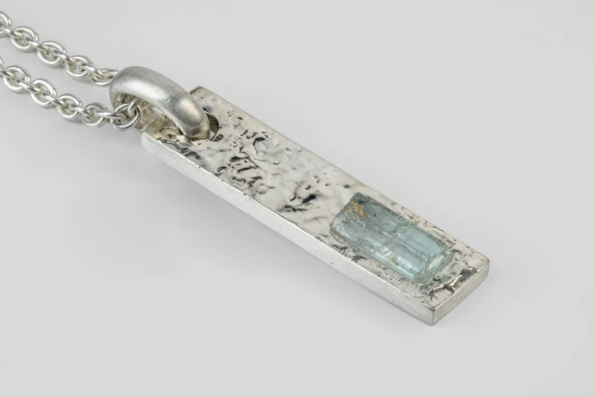 Plate Necklace (Fuse, Adaptation, Beryl, MA10KW+BER) sold by Parts of Four